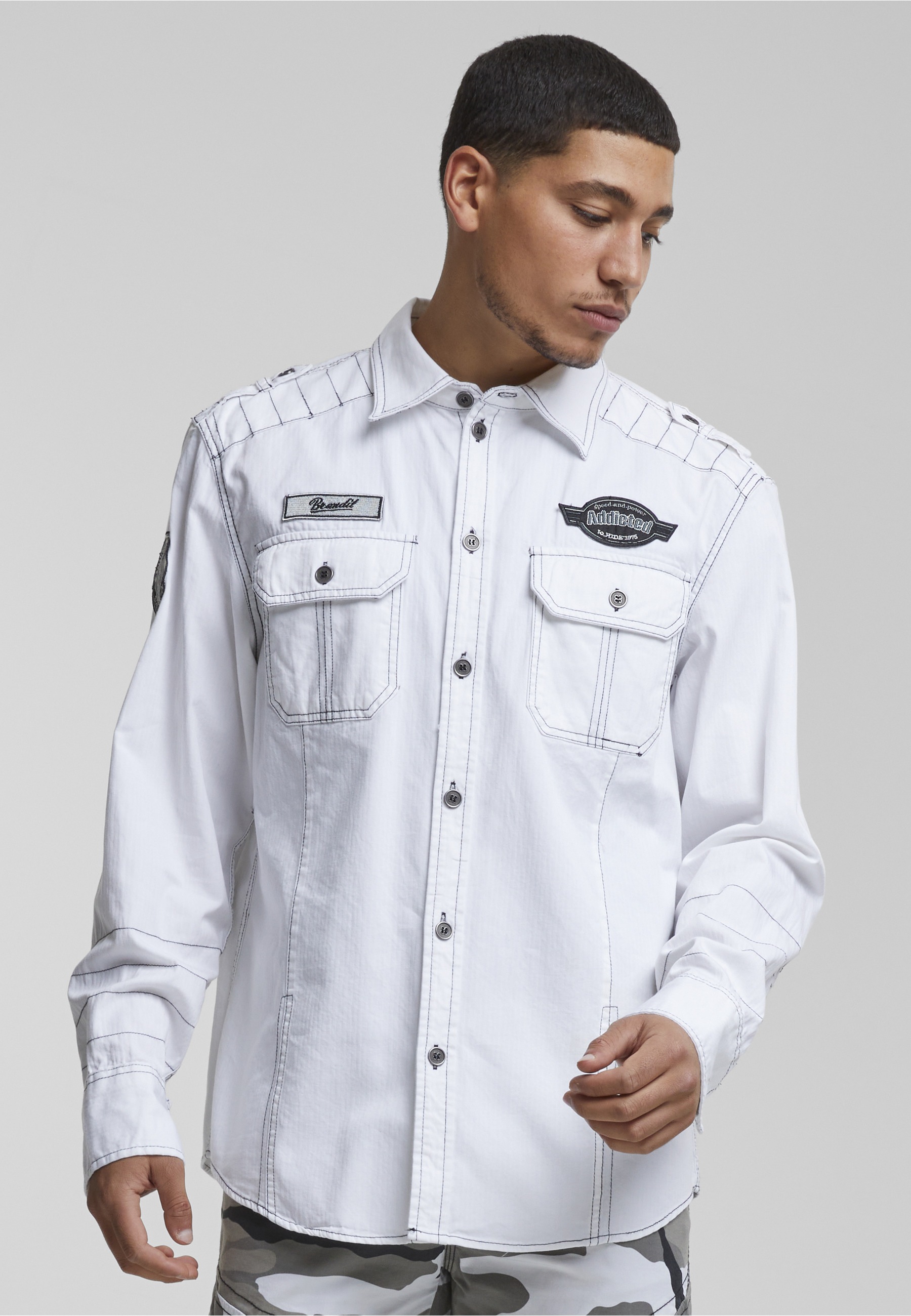 Brandit Kurzarmshirt »Brandit Herren Luis Vintageshirt« 1 Stk.