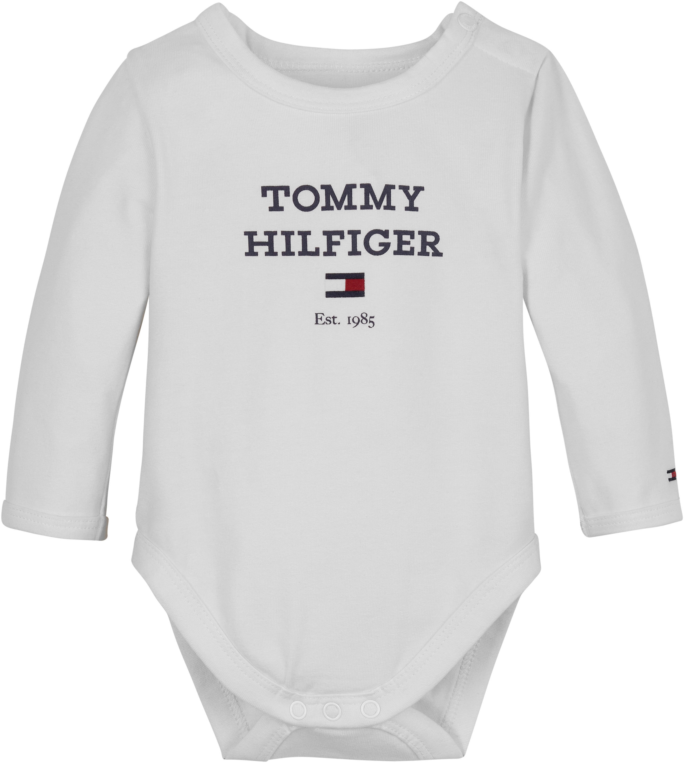 Tommy Hilfiger Overall »BABY TH LOGO BODY L/S«, mit Logoschriftzug