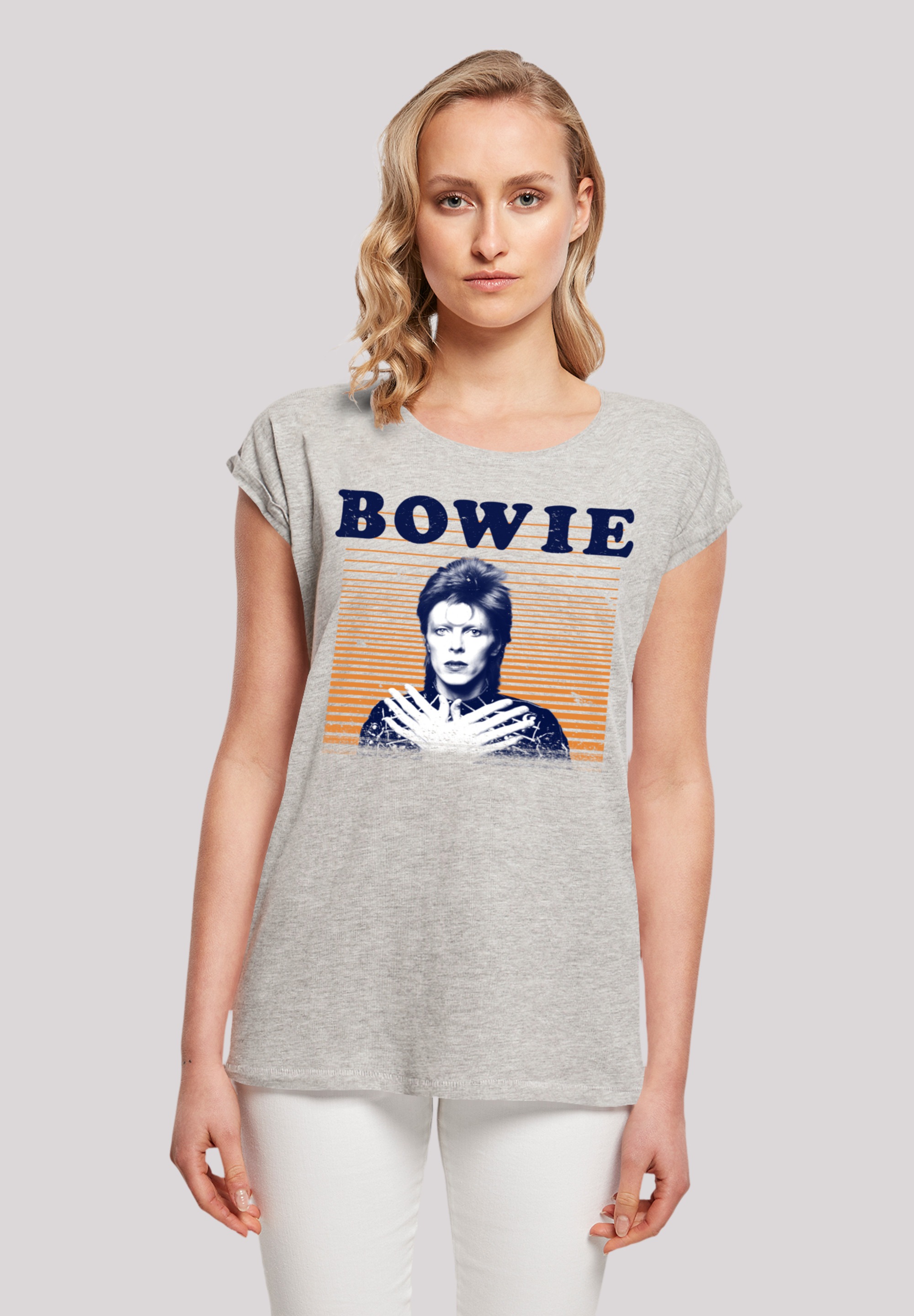 F4NT4STIC Marškinėliai »David Bowie Orange Strip...