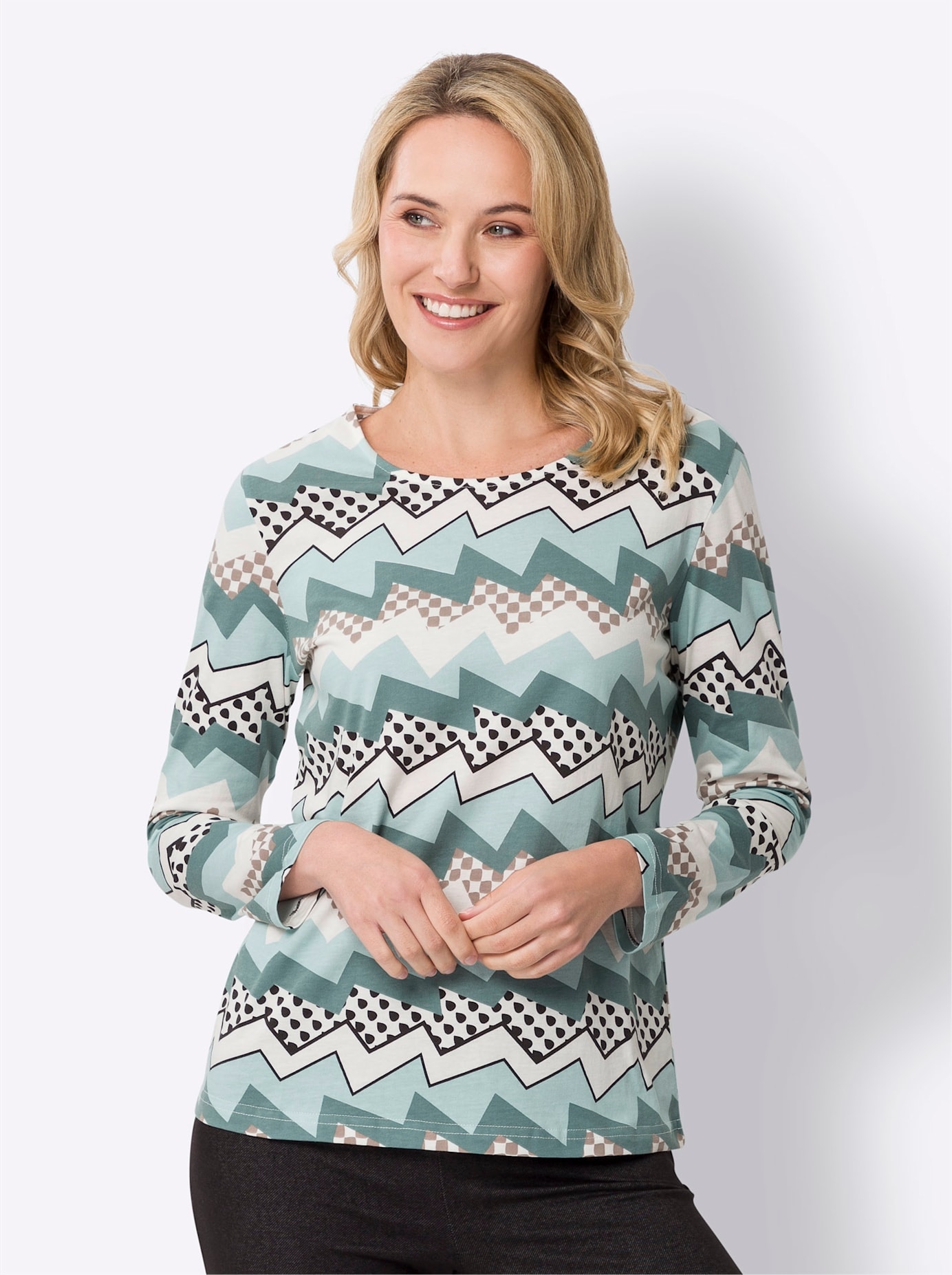 Classic Basics Rundhalsshirt "Langarm-Shirt", (1 tlg.) günstig online kaufen