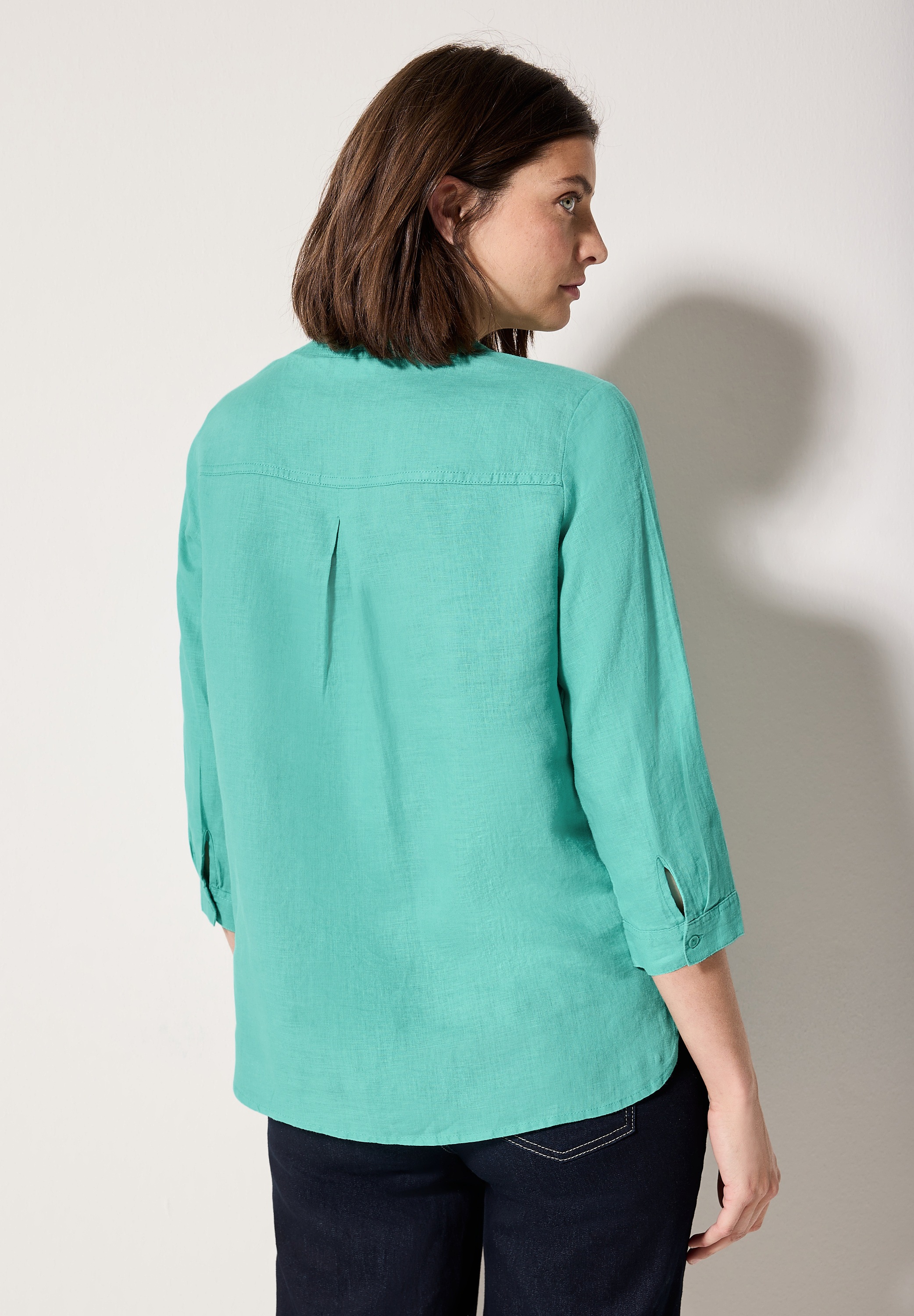 Cecil Klassische Bluse, mit 3/4 Ärmeln
