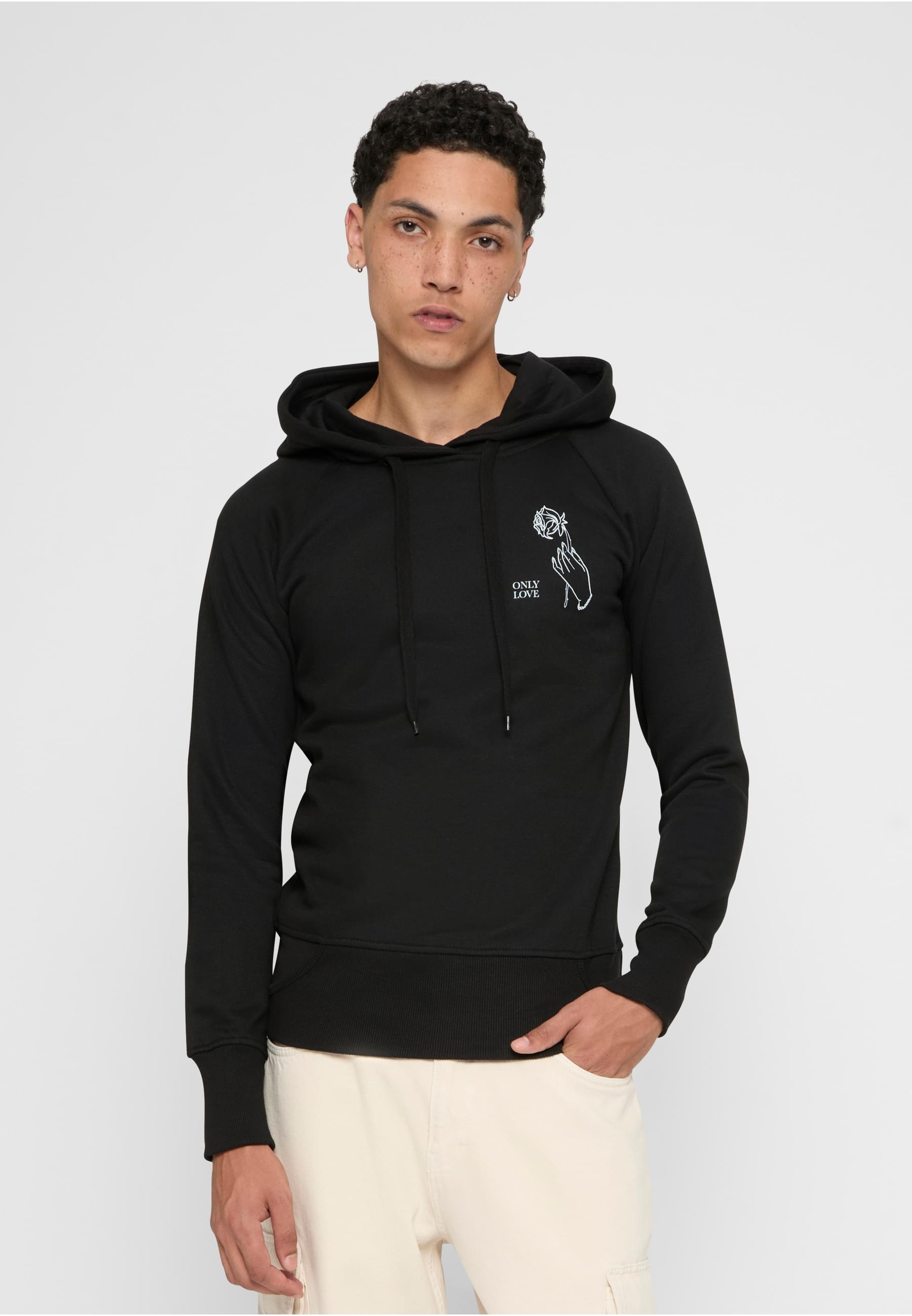 MisterTee Kapuzenpullover »MisterTee Herren Ladies Only Love Hoody«, (1 tlg.)