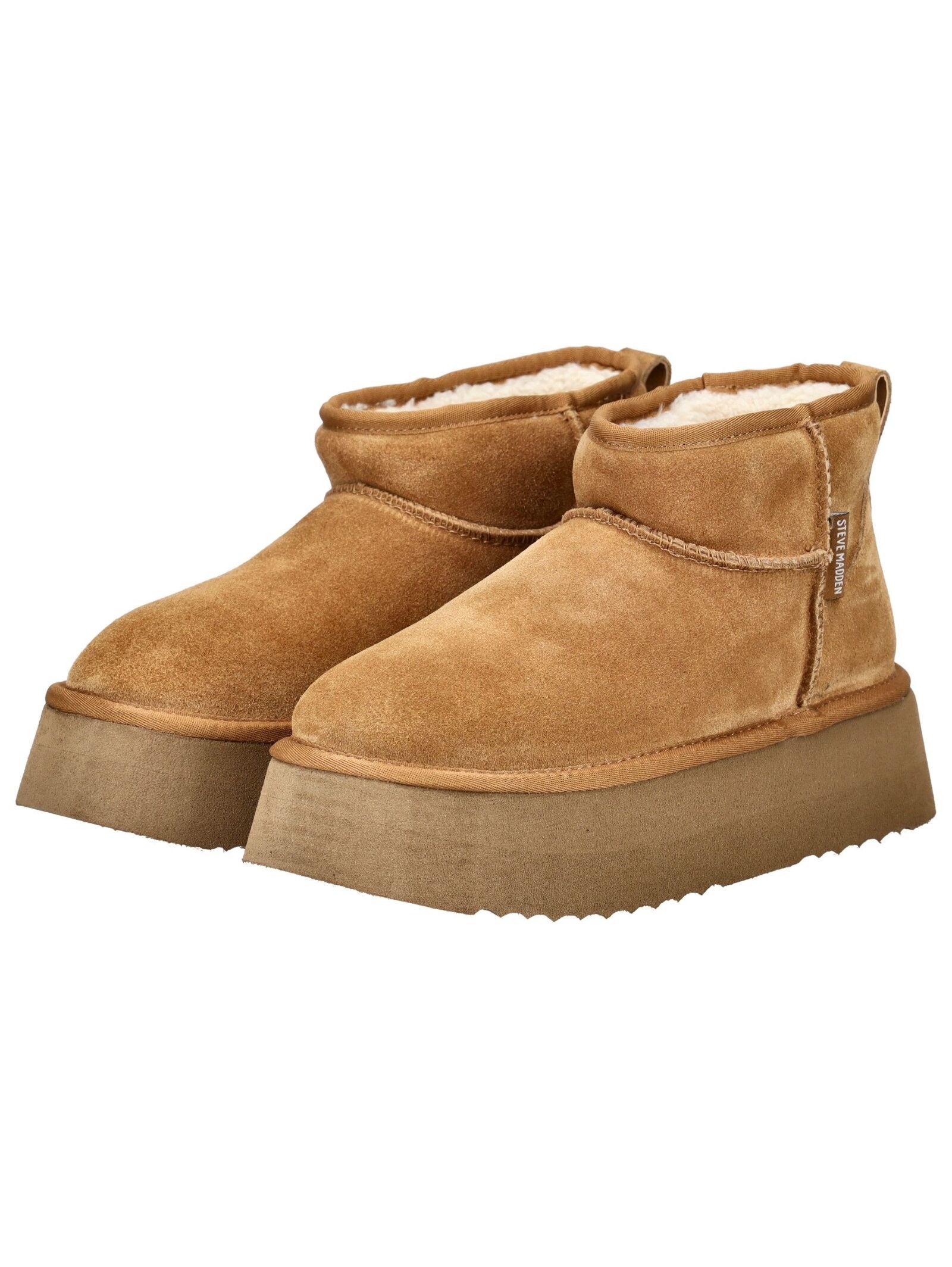 STEVE MADDEN Plateaustiefelette »STEVE MADDEN Stiefelette Veloursleder«