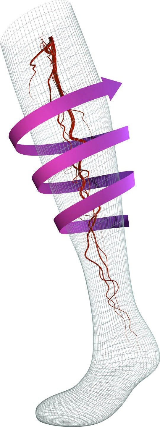 Fußgut Stützkniestrümpfe "Vital- und Reisestrümpfe" 3 Stk. tlg. Baumwollmis günstig online kaufen