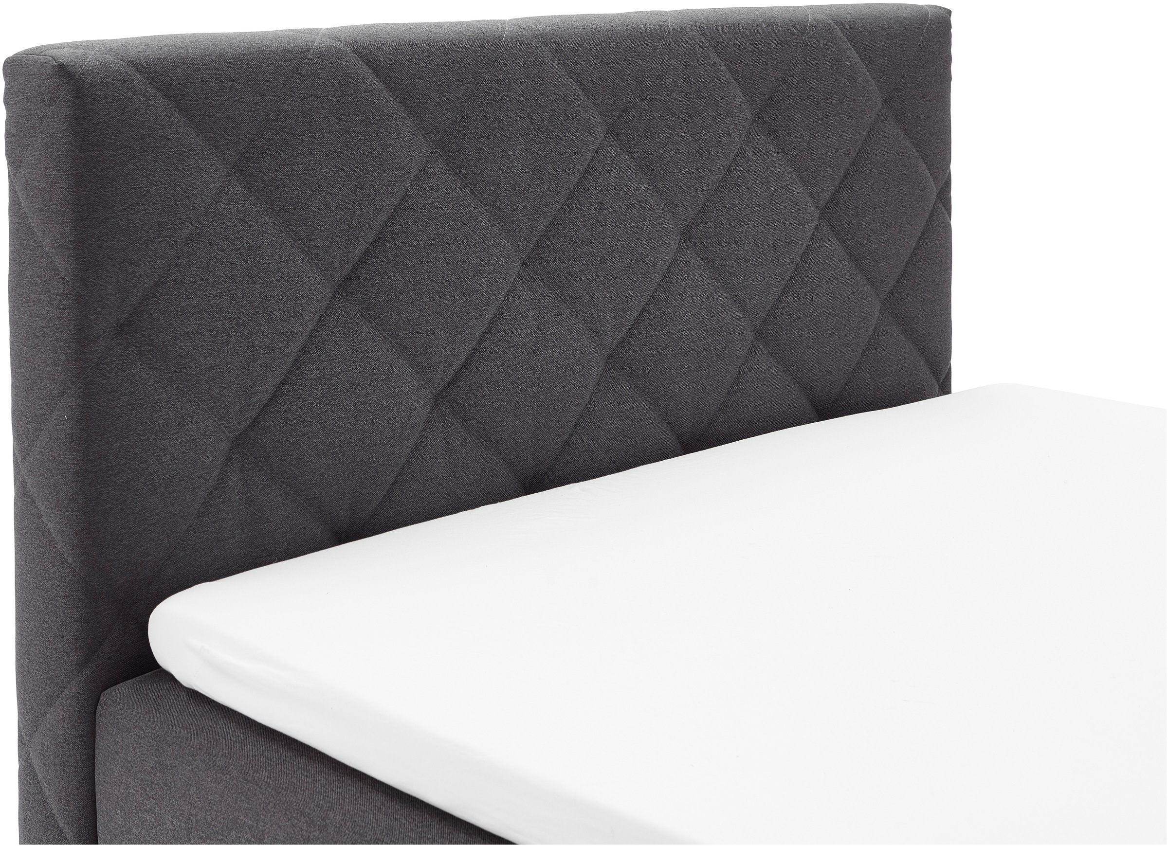 meise.möbel Boxspringbett »Messina«, inkl. Bettkasten, LED-Beleuchtung und Topper