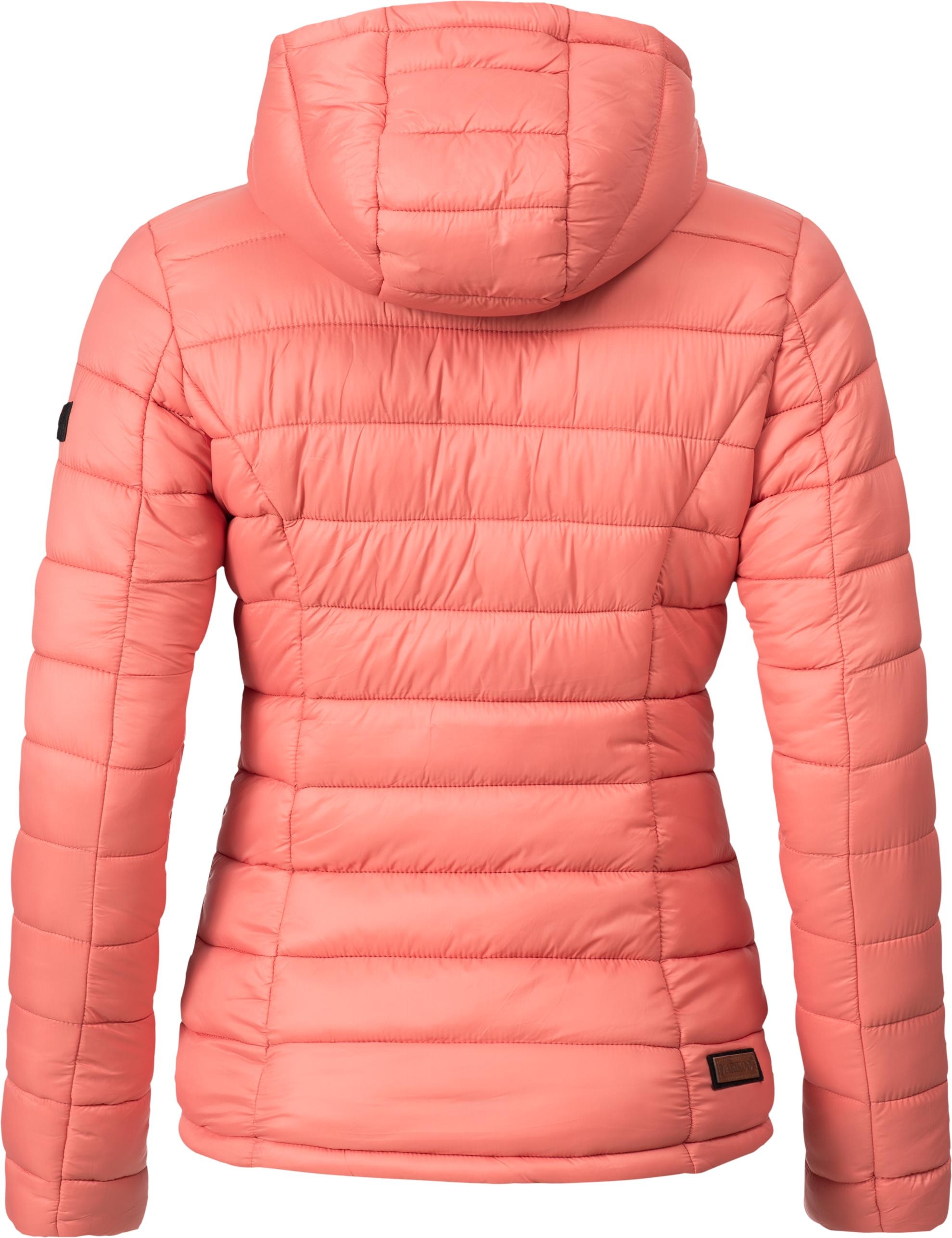 Marikoo Steppjacke »Luci«, mit Kapuze, modische Damen Übergangsjacke mit großer Kapuze