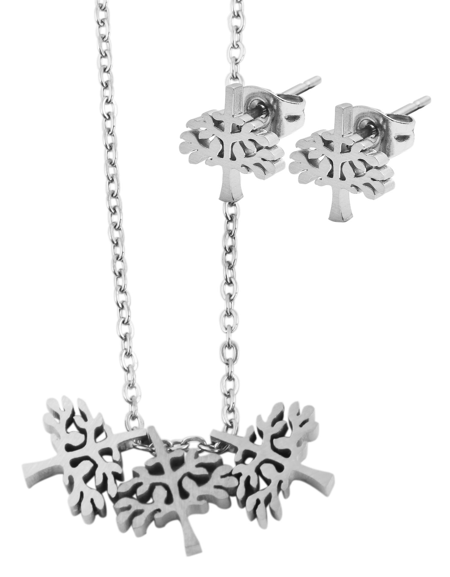 Adelia´s Kette ohne Anhänger »Damen Halskette – Ankerkette aus Edelstahl 43 cm« Ideal zum Verschenken – schlicht und stilvoll