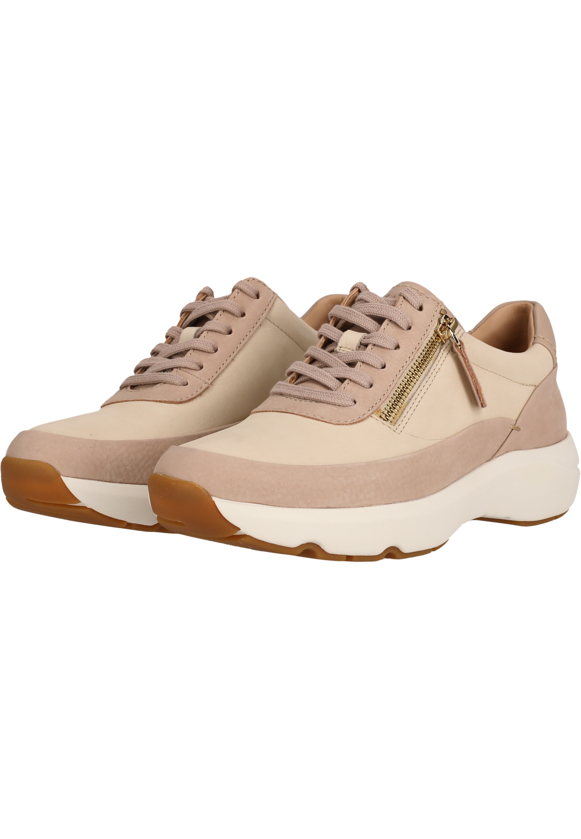 Clarks Sneaker »Tivoli«, im leichten Design mit praktischem Reißverschluss