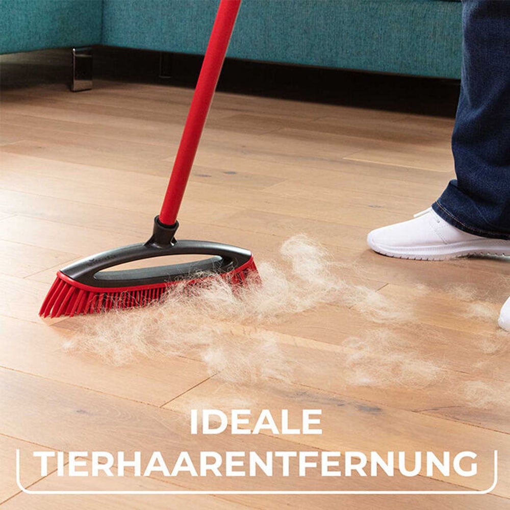Vileda Tierhaarentferner »Vileda Pet Pro Komplettset«, Set, 3 St., aus Kunststoff, Set mit Besen, elektrostatischer Bürste und Microfaser-Handtuch