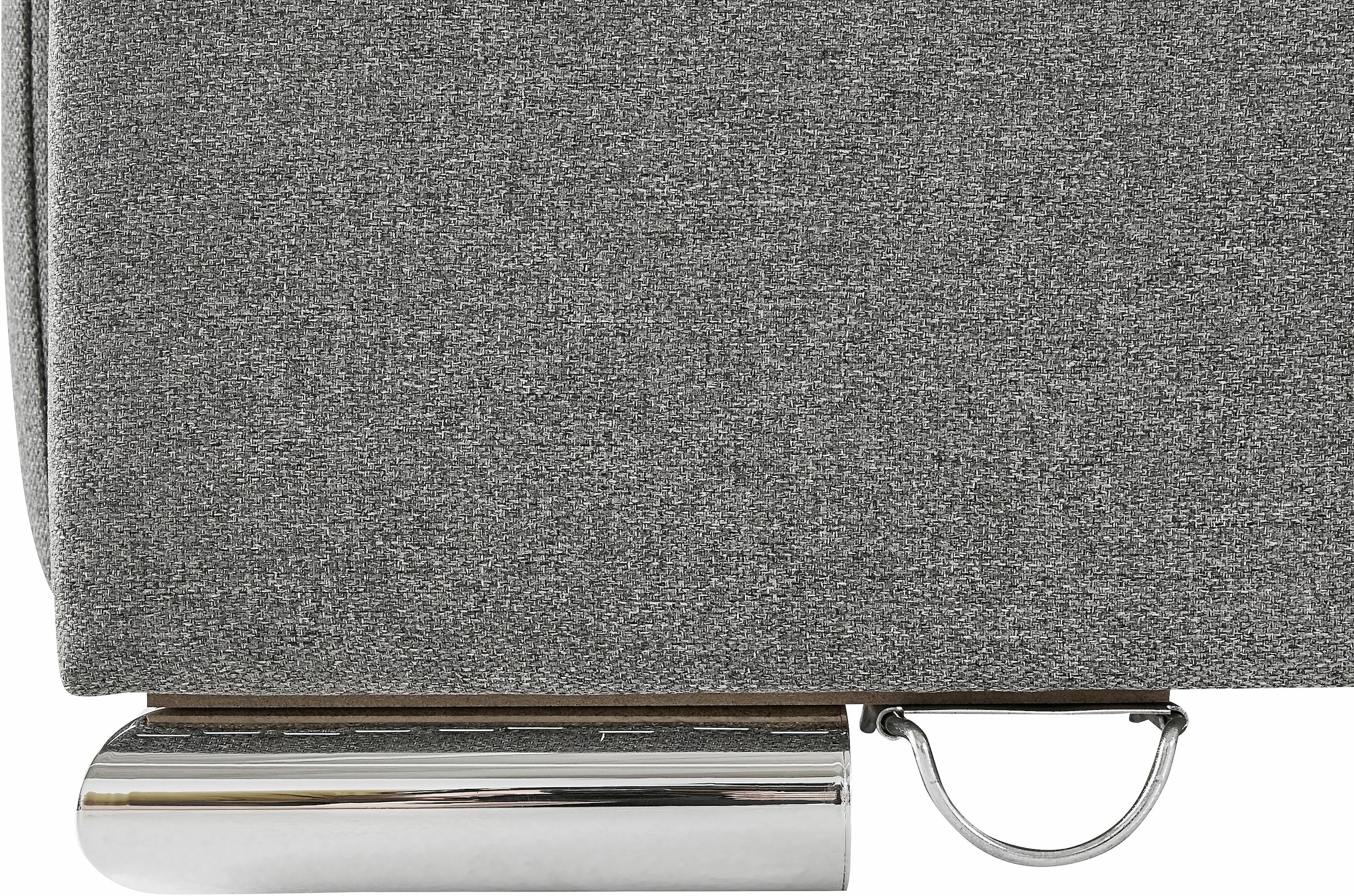 INOSIGN Ecksofa »Night & Day L-Form mit Dauer-Schlaffunktion mit Armlehne«, mit Boxspring-Bettfunktion 180x200 cm und Bettkasten, Dauerschläfer!
