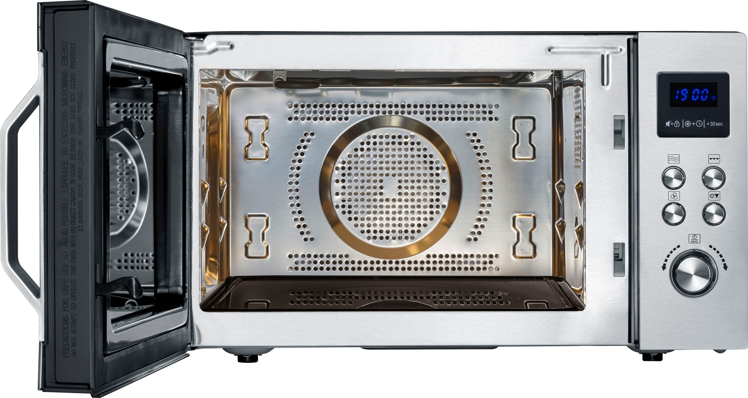 Thumbnail - Severin Mikrowelle "MW 7777" Grill  Heißluft  Mikrowelle 900 W mit 8 Automatikprogrammen