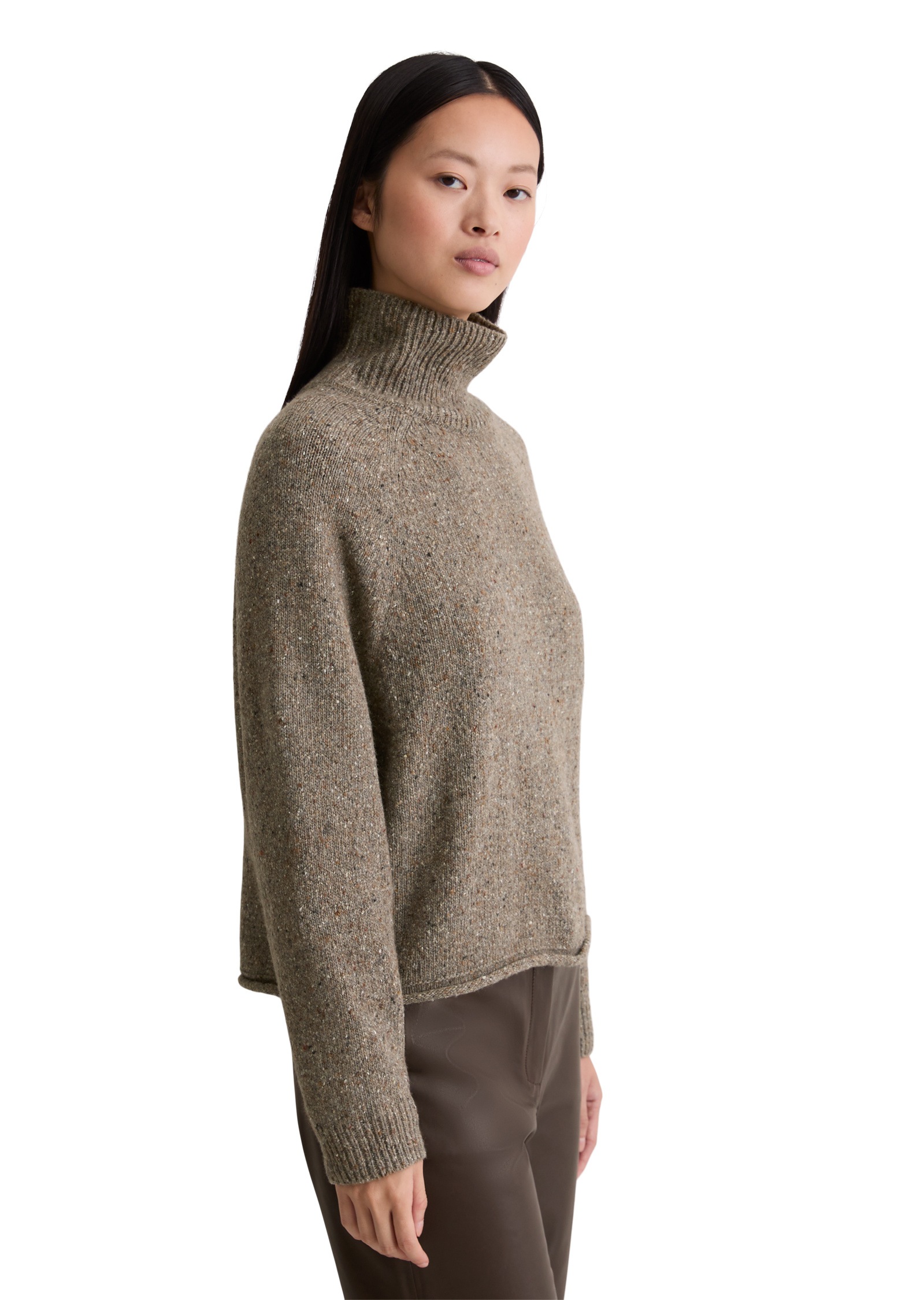 Marc OPolo Strickpullover "aus Schurwolle-Mix" günstig online kaufen