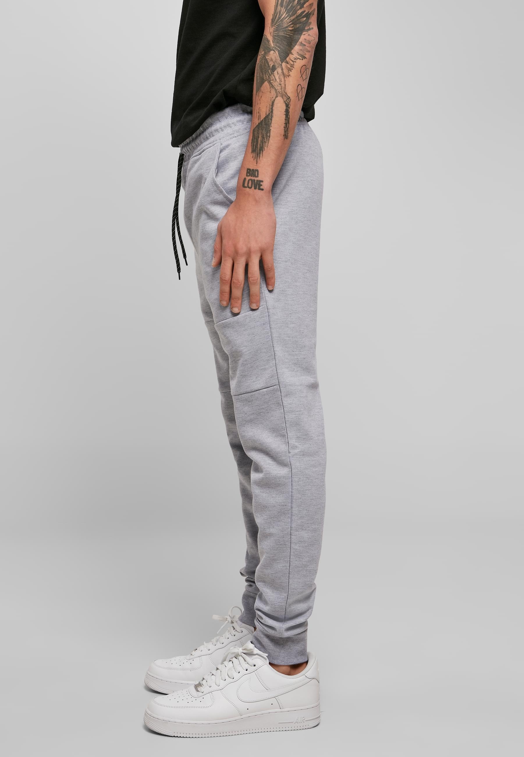 Southpole Stoffhose »Southpole Herren Side Zipper Tech Fleece Jogger«, (1 tlg.)