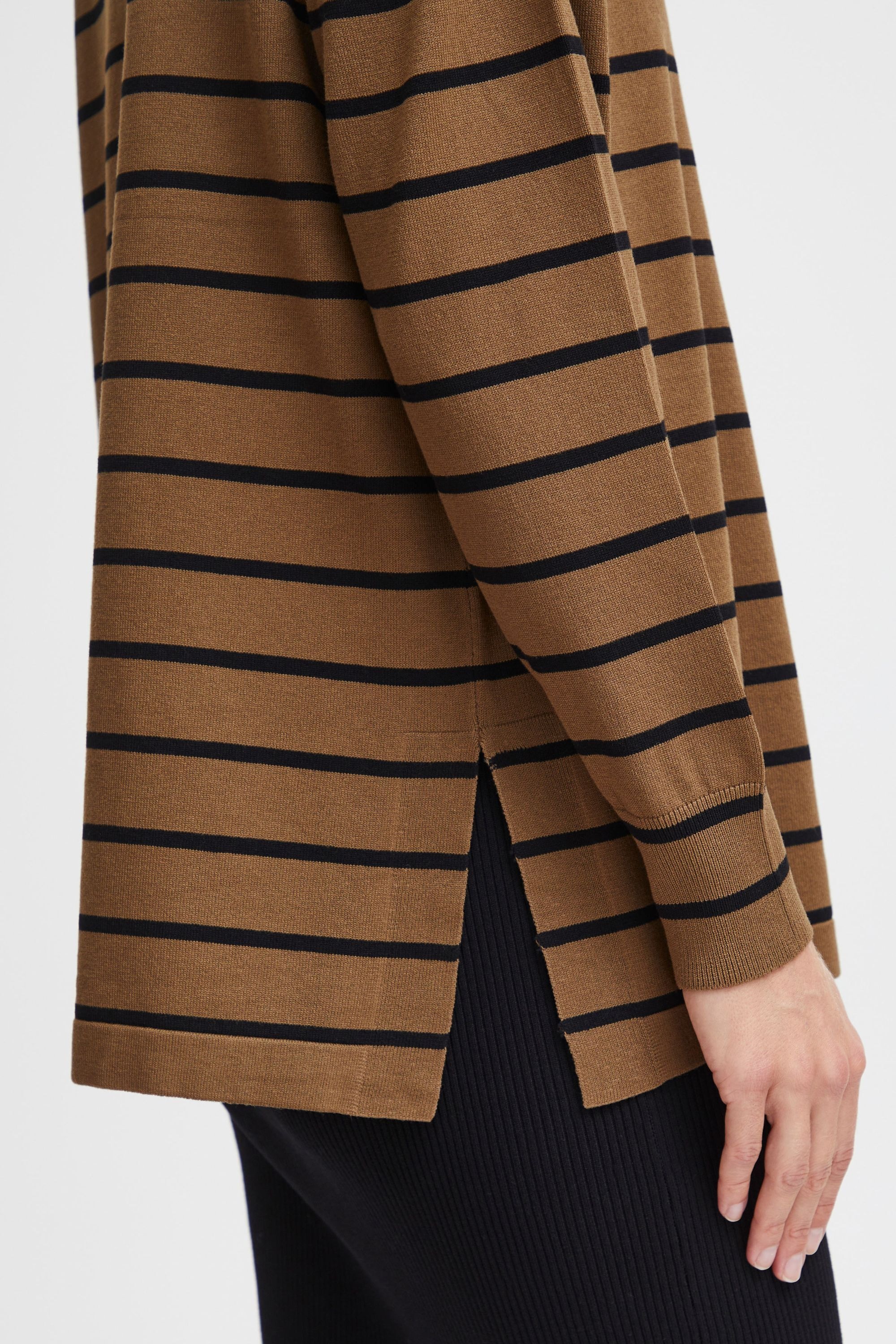 b.young Strickpullover »Strickpullover BYMMMORLA LOOSE TURTLENECK -«