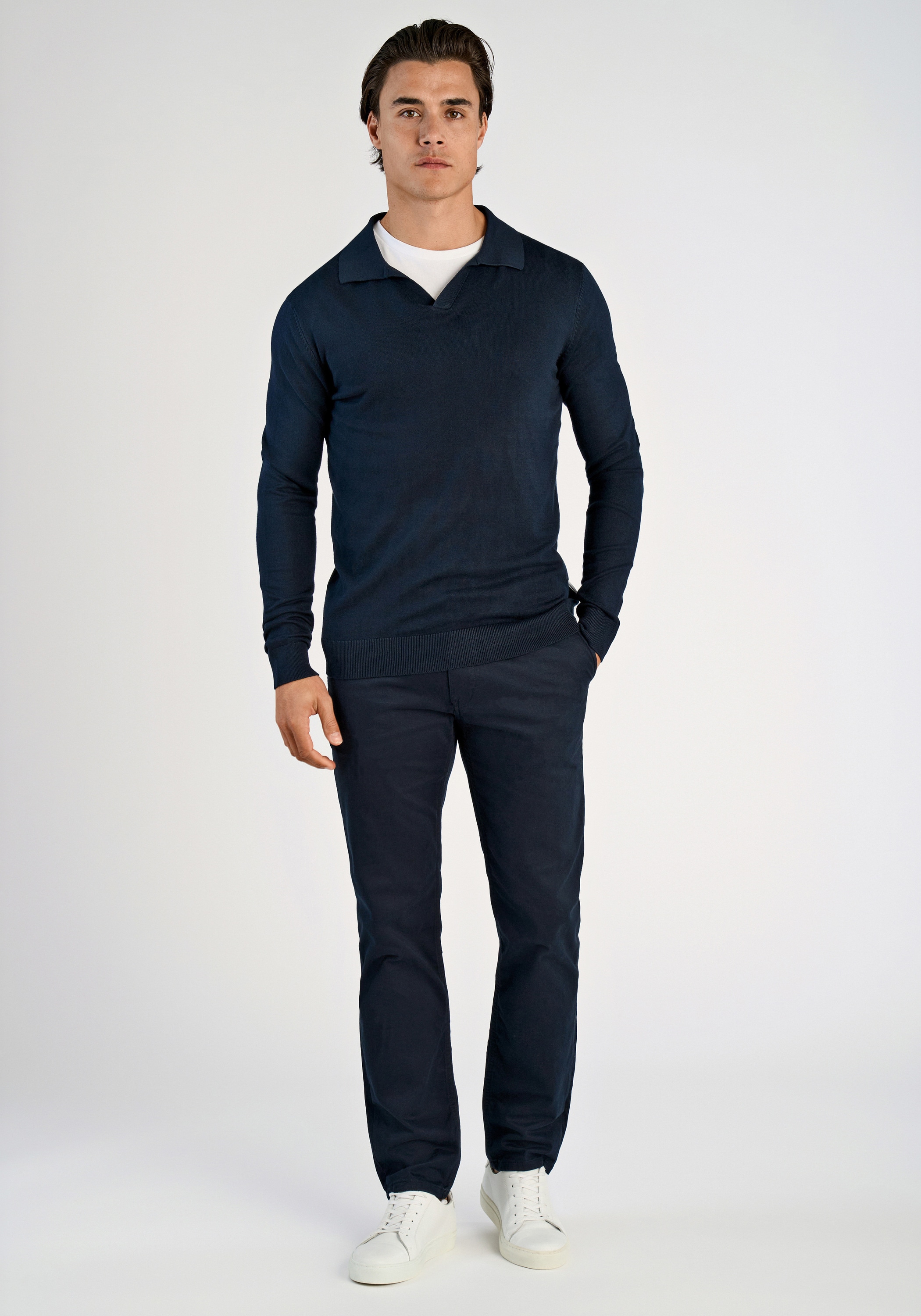 LINDBERGH Poloshirt »Lindbergh Strickpullover«