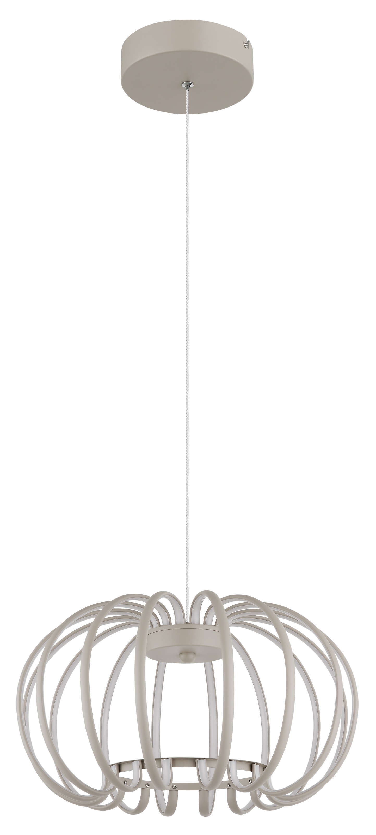 GLOBO LIGHTING Hängeleuchte »RIBBON« LED-Modul 1 Stk. Warmweiß Hängeleuchte, Opalglas, 3 Helligkeitsstufen, LED 40W