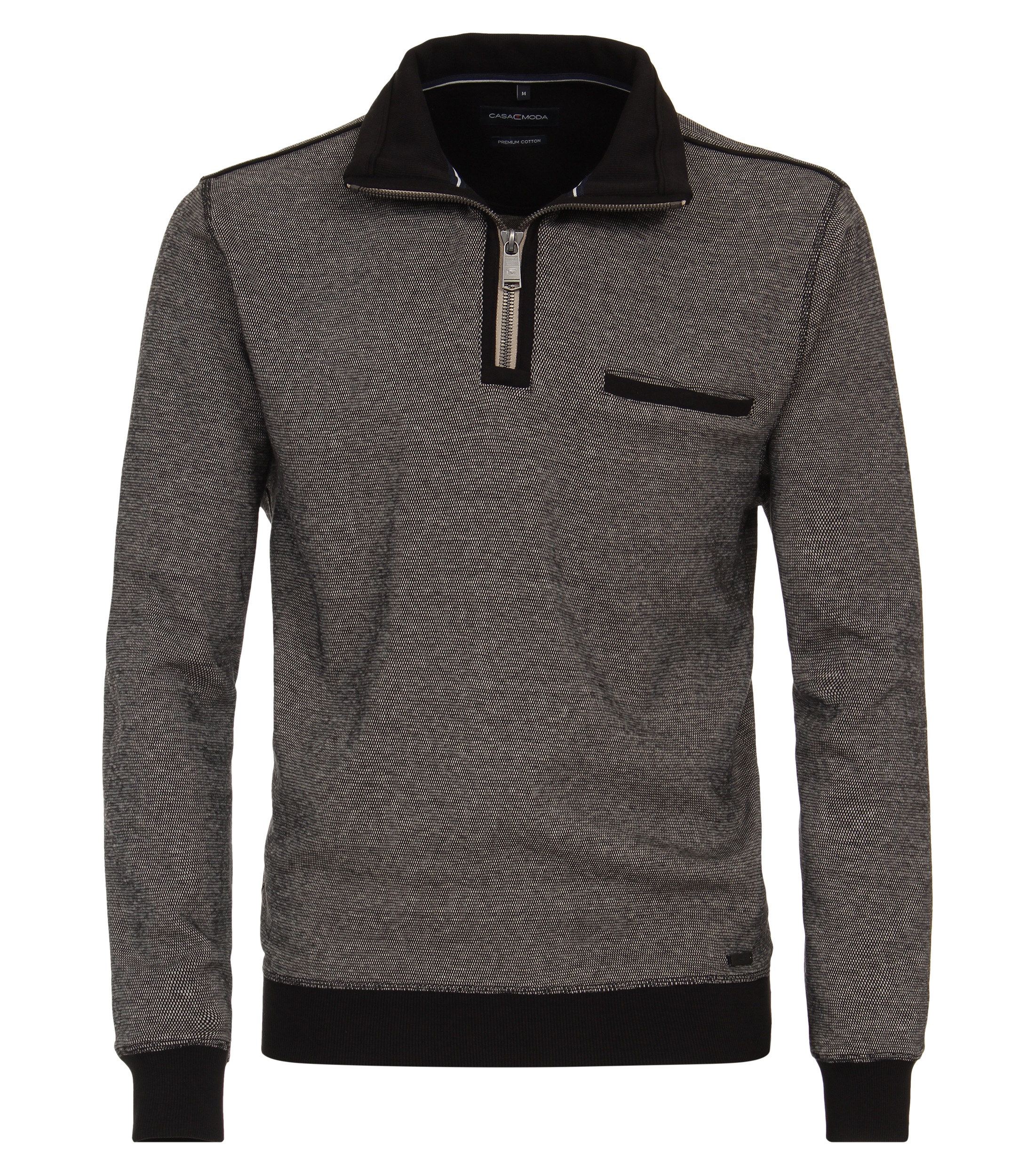 CASAMODA Sweatshirt "CASAMODA Sweattroyer uni" günstig online kaufen