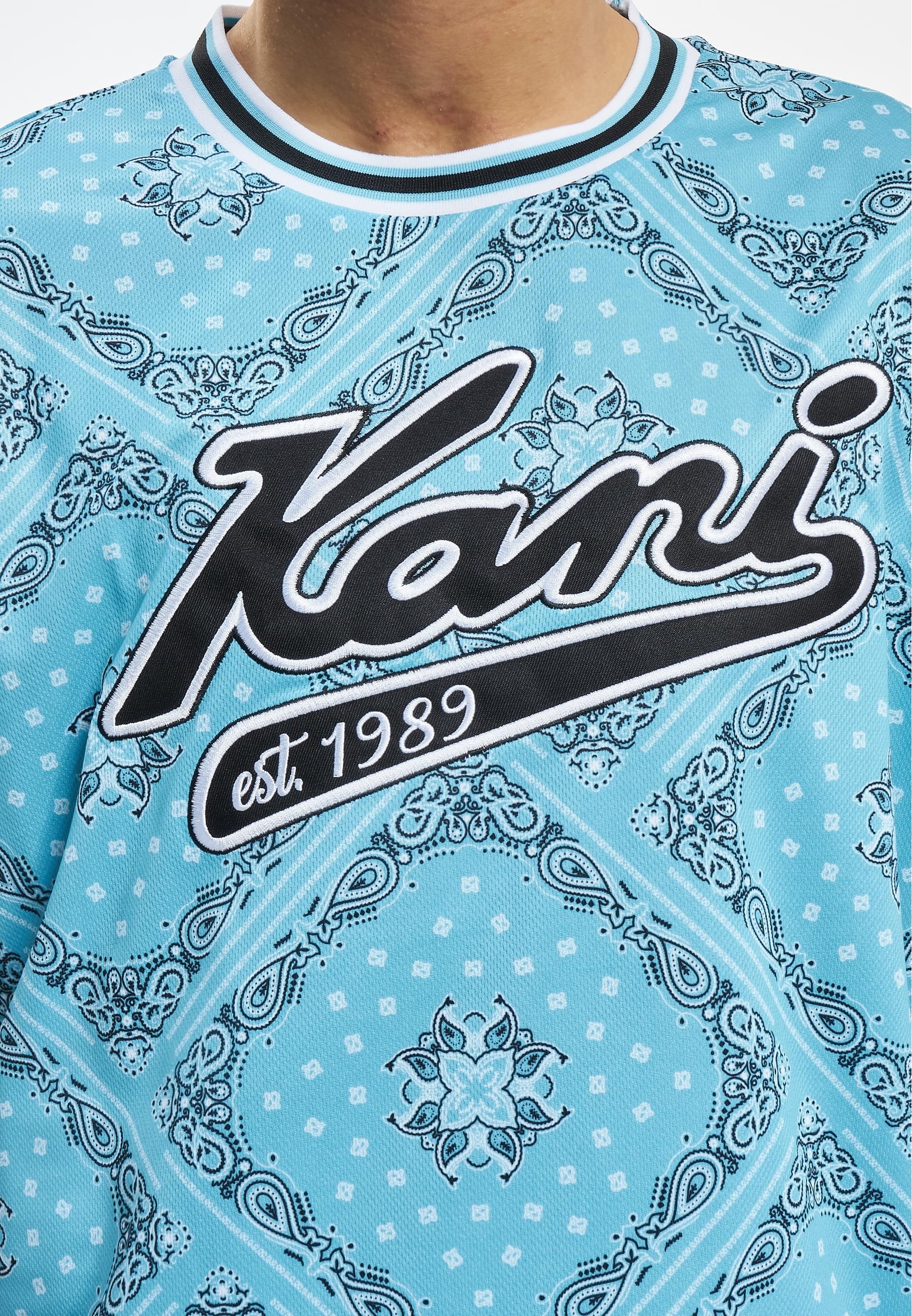 Karl Kani T-Shirt »Karl Kani Herren KM232-008-1 KK Varsity Paisley Mesh Tee«, (1 tlg.)