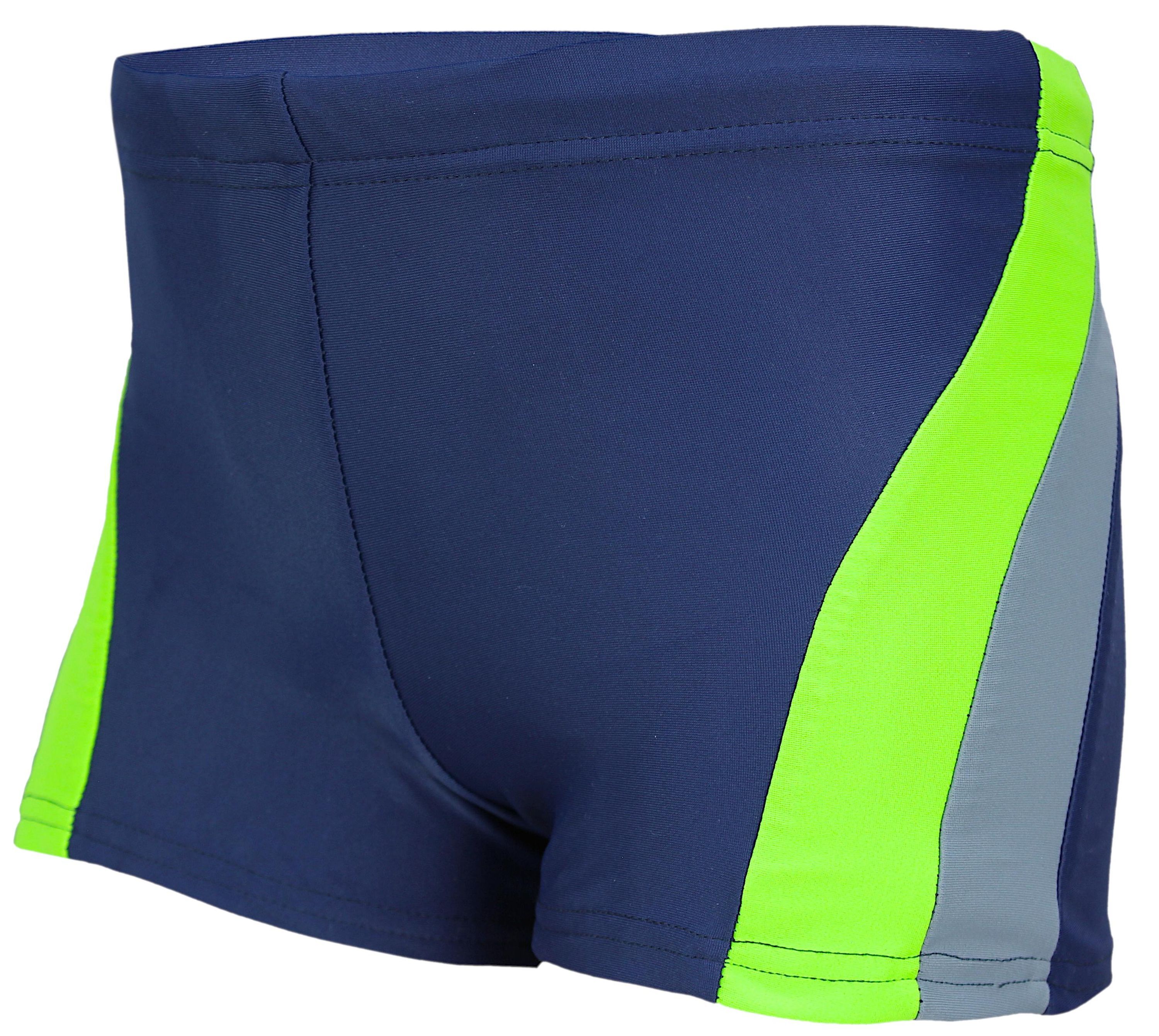 AQUARTI Badehose "Badehose Jungen Kinder Badehose Seitliche Paspel"