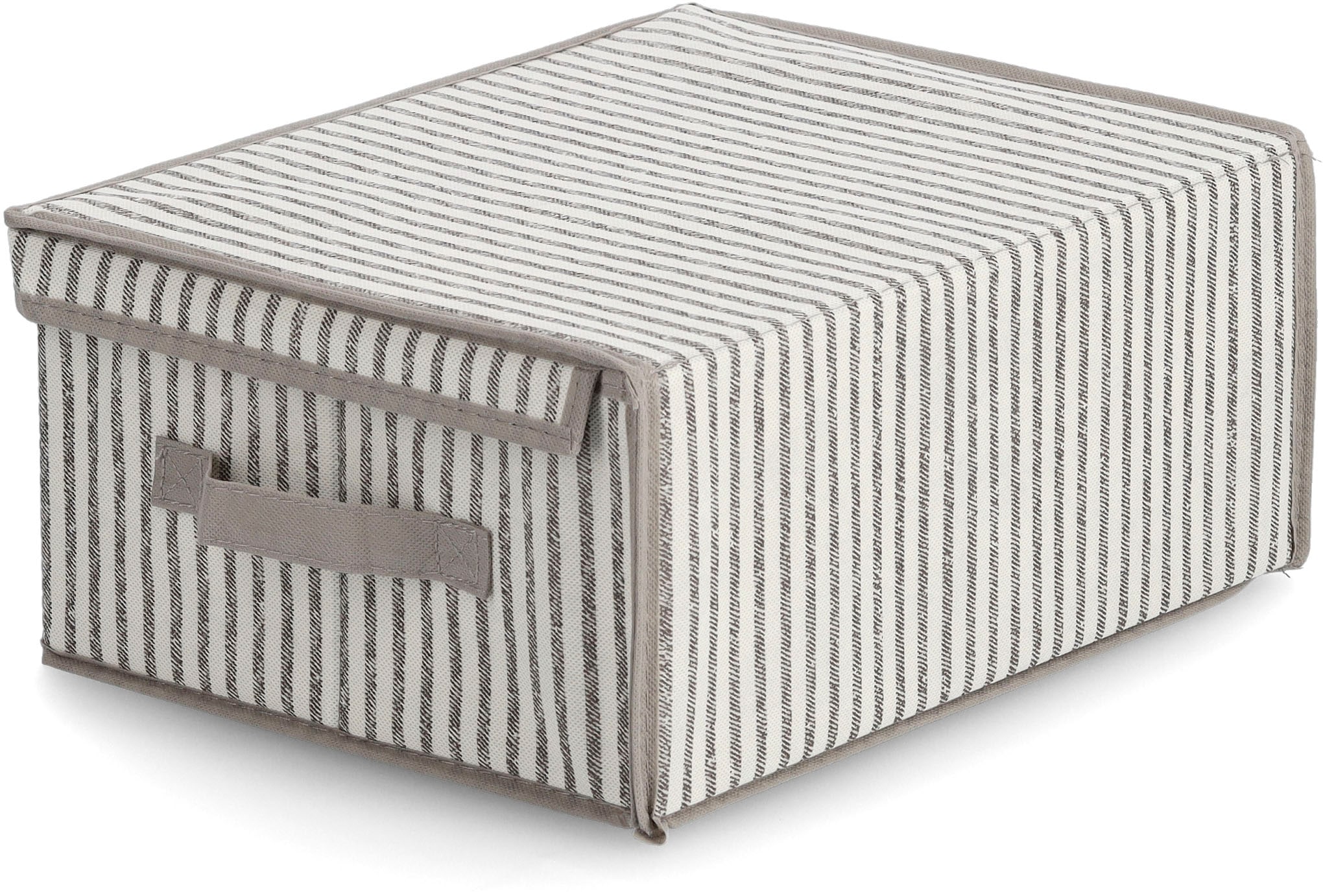 Zeller Present Aufbewahrungsbox »Stripes«, Vlies, beige