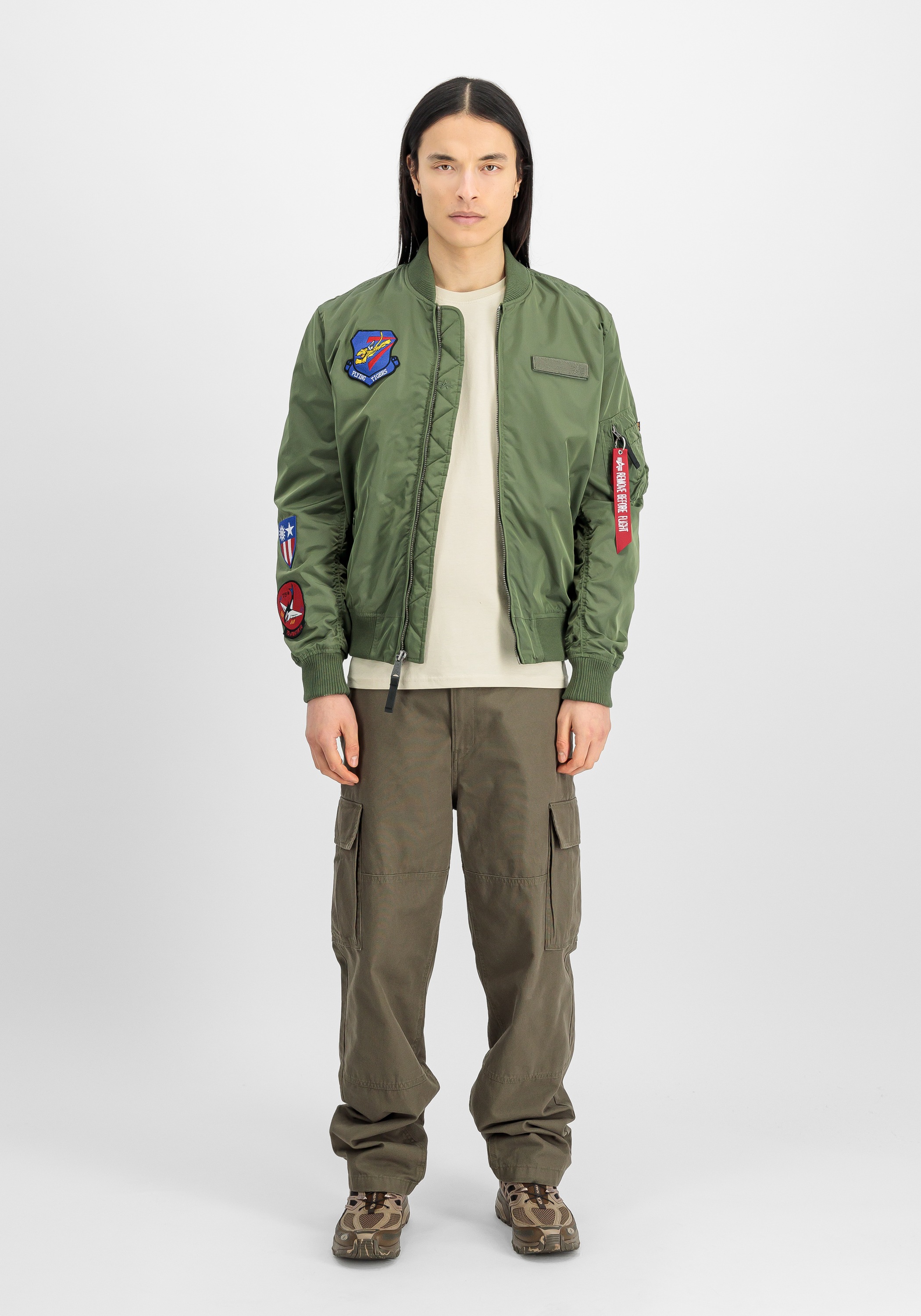 Alpha Industries Bomberjacke »Alpha Industries Men - Bomber Jackets MA-1 TT Flying Tigers«