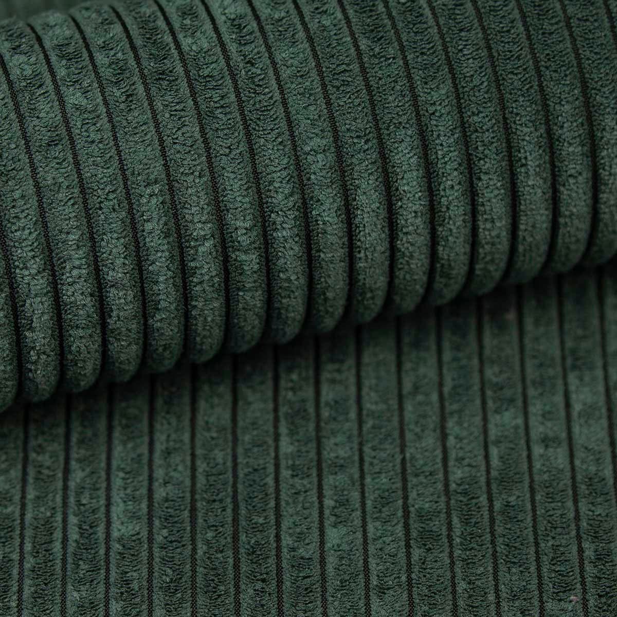 WERK2 Ecksofa »Piano XL Cord Sofa L-Form, Schlaffunktion & Bettkasten, 278 cm breit« Ottomane beidseitig montierbar, lose Rückenkissen & 2 Zierkissen