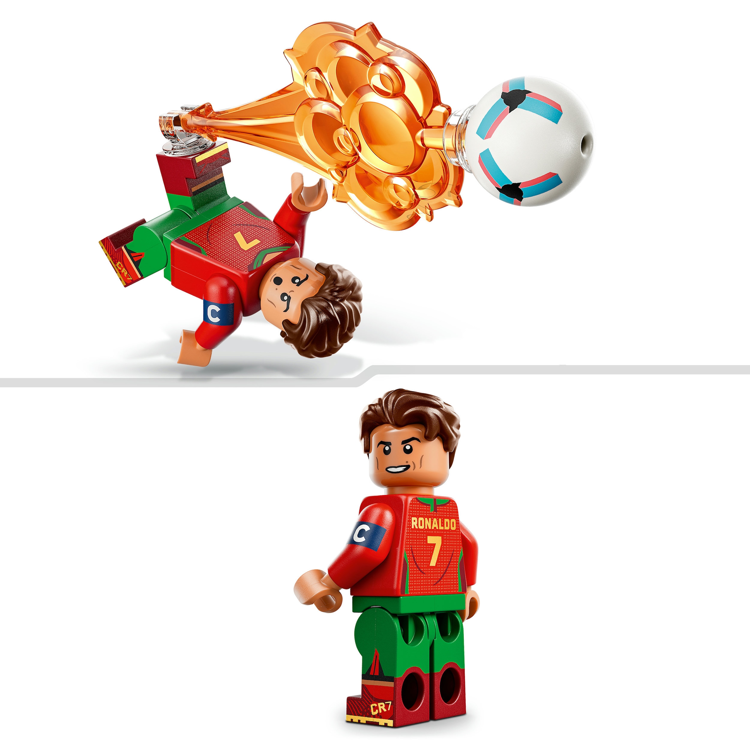 LEGO® Konstruktionsspielsteine »Cristiano Ronaldo – Fußball-Highlights (43012), LEGO Editions Football«