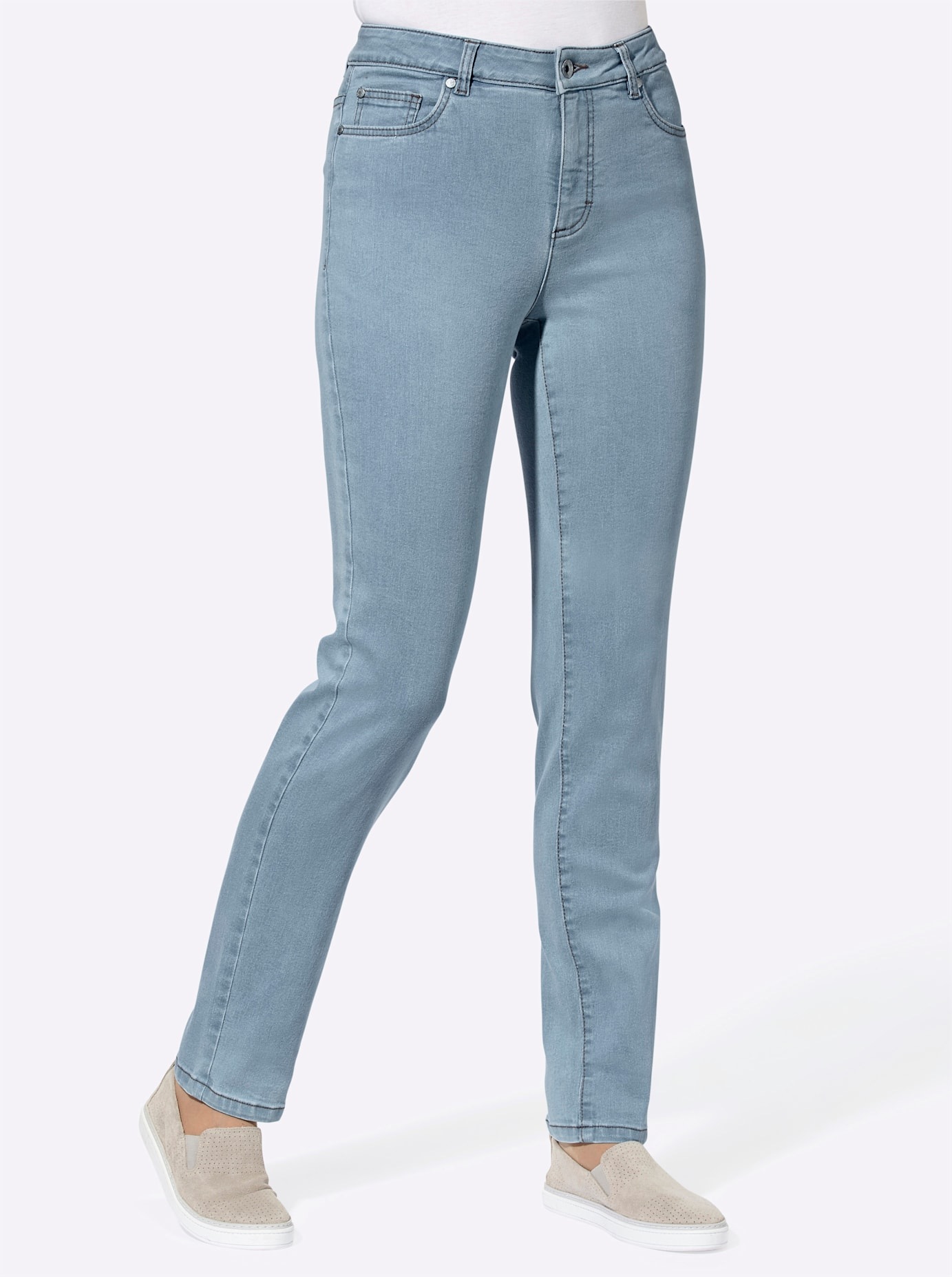 Casual Looks 5-Pocket-Jeans 1 Stk. tlg. günstig online kaufen