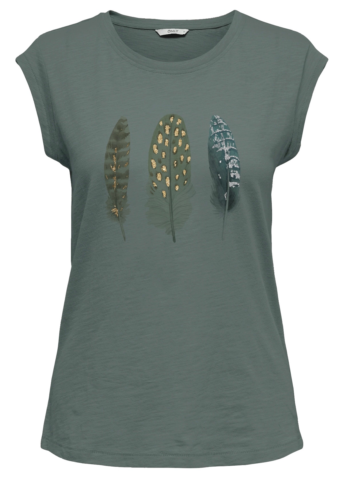 ONLY Kurzarmshirt "FEEL/FEATHERS TOP BOX CS JRS" günstig online kaufen