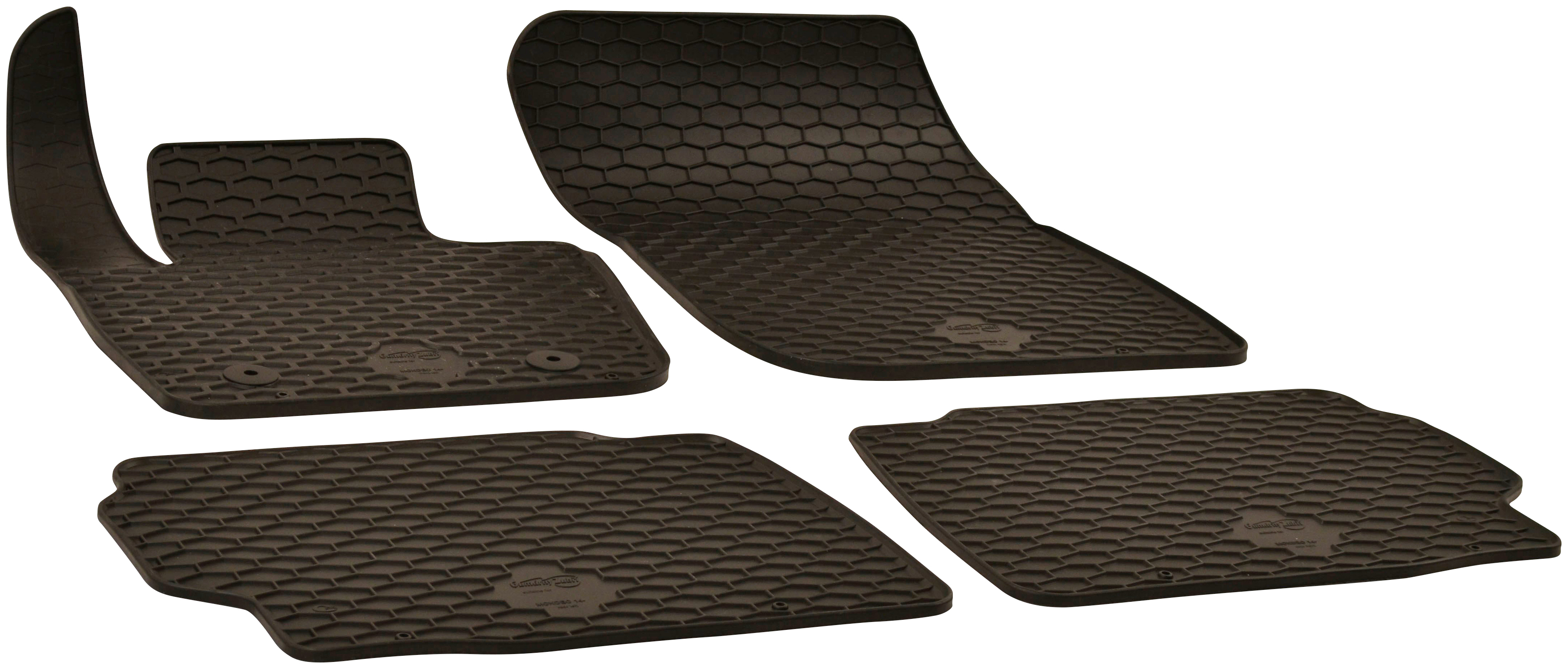 WALSER Passform-Fußmatten »Standard«, (4 St.), z.B. für Mercedes-Benz A- Klasse, CLA Coupe, B-Klasse Sports Tourer | BAUR