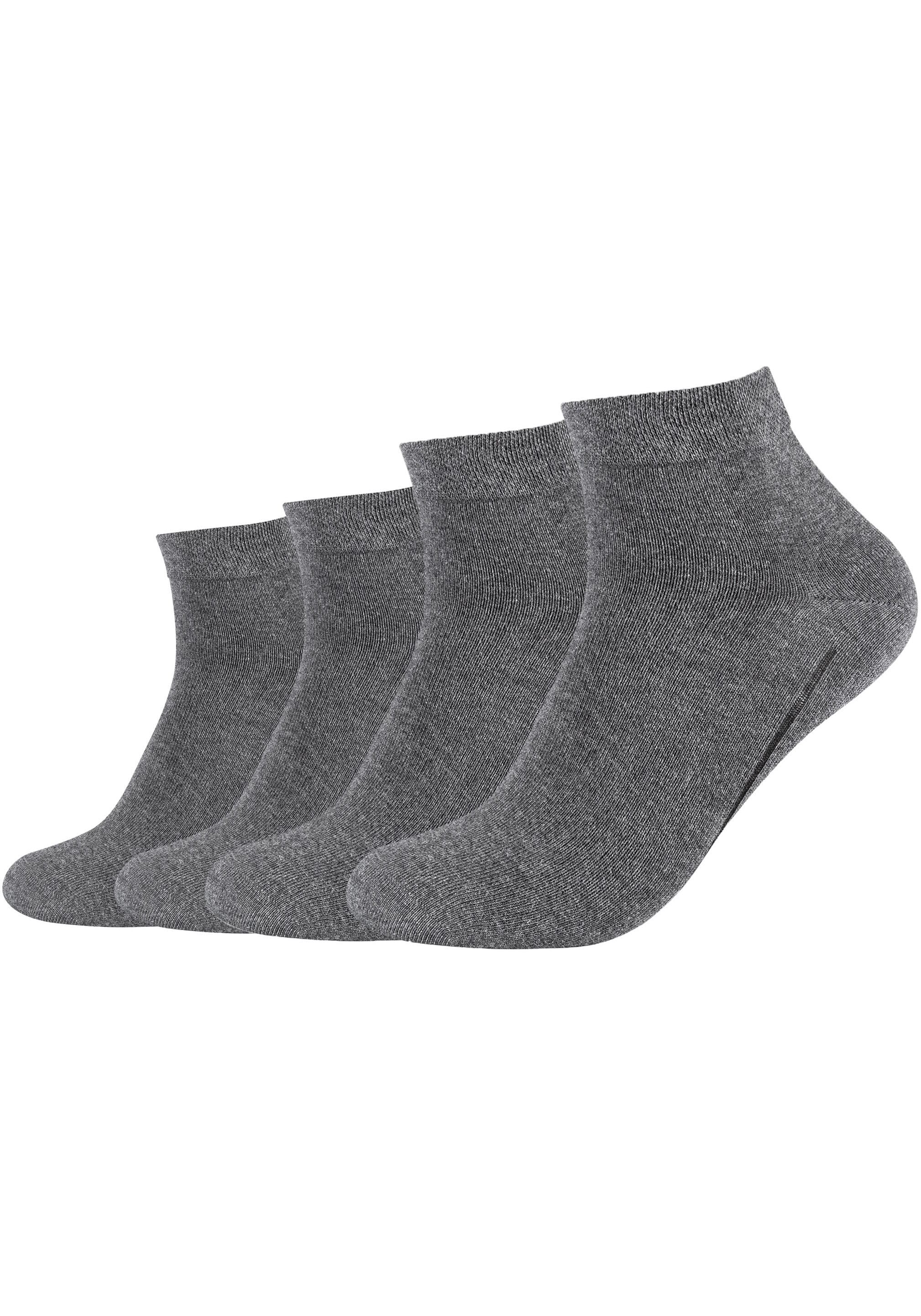 Camano Kurzsocken "ca-soft", (4er Pack), mit weichen Komfortbündchen günstig online kaufen