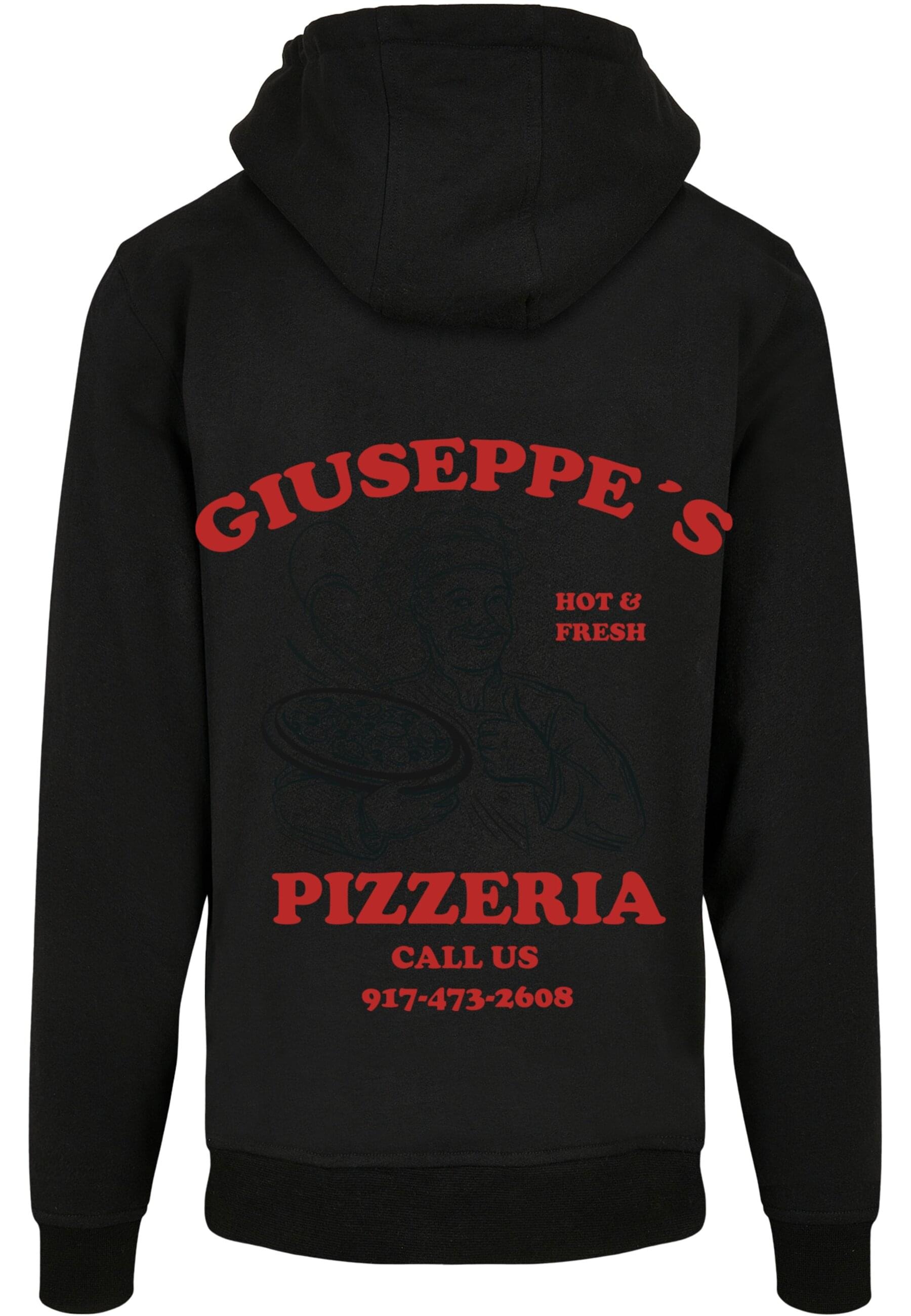 MisterTee Sweatshirt "MisterTee Herren Giuseppes Pizzeria Hoody" günstig online kaufen