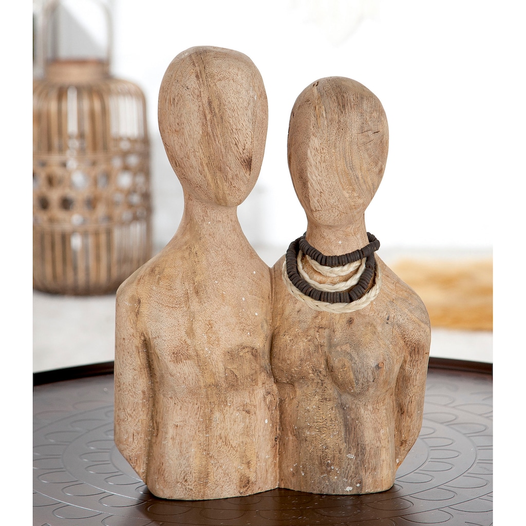 Casablanca by Gilde Dekofigur »Skulptur Pair, natur«