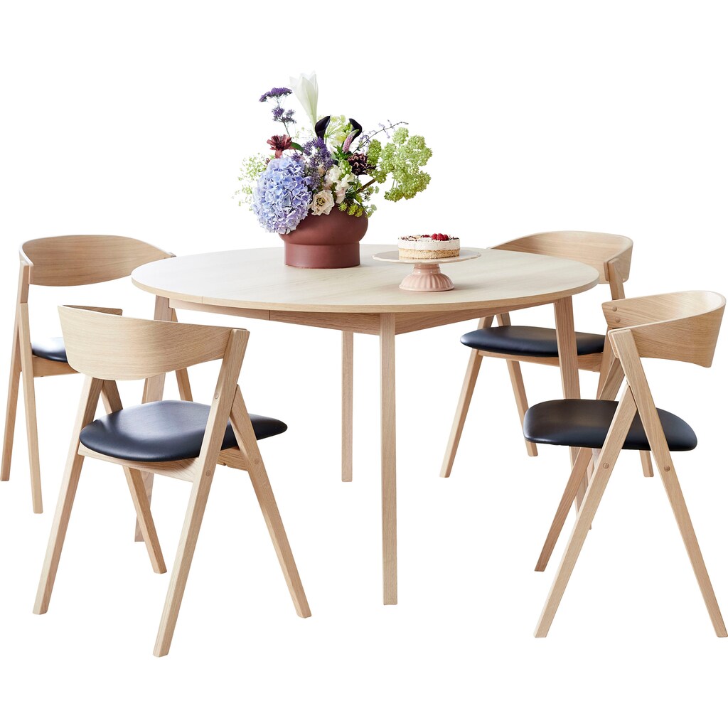 Hammel Furniture Essgruppe »Findahl/Basic by Hammel Single/City«, (Set, 5 tlg.)