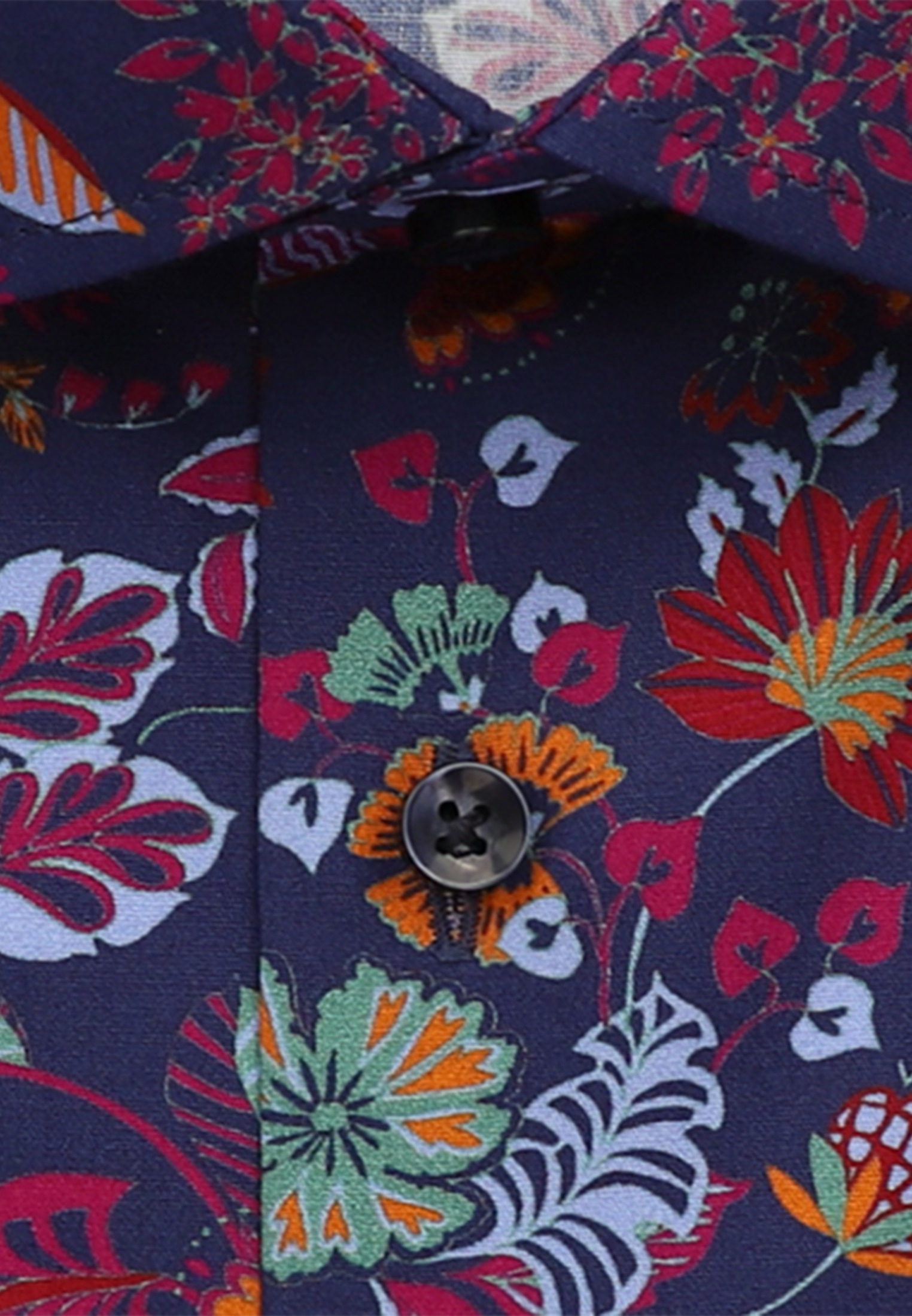 seidensticker Businesshemd »Shaped«, Shaped Langarm Kentkragen Floral