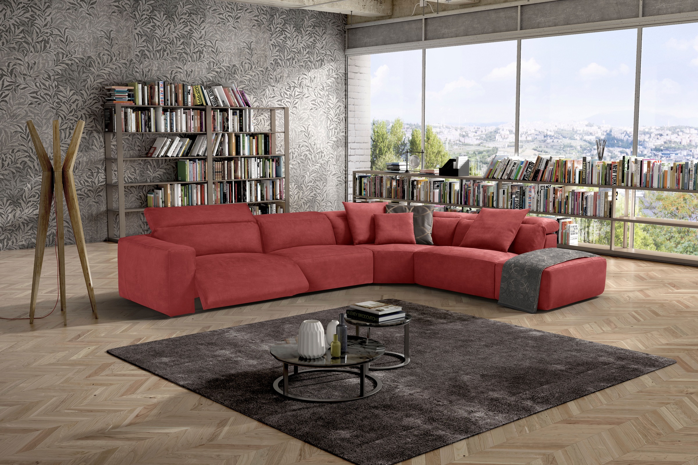 Egoitaliano Ecksofa "Beverly, extravangantes Designsofa mit erstklassigem S günstig online kaufen