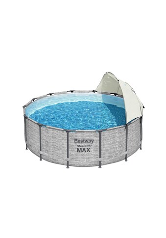 Bestway Poolverdeck »Flowclear™«, für runde Stahlrahmenpools Ø: 305/Ø: 549 cm kaufen