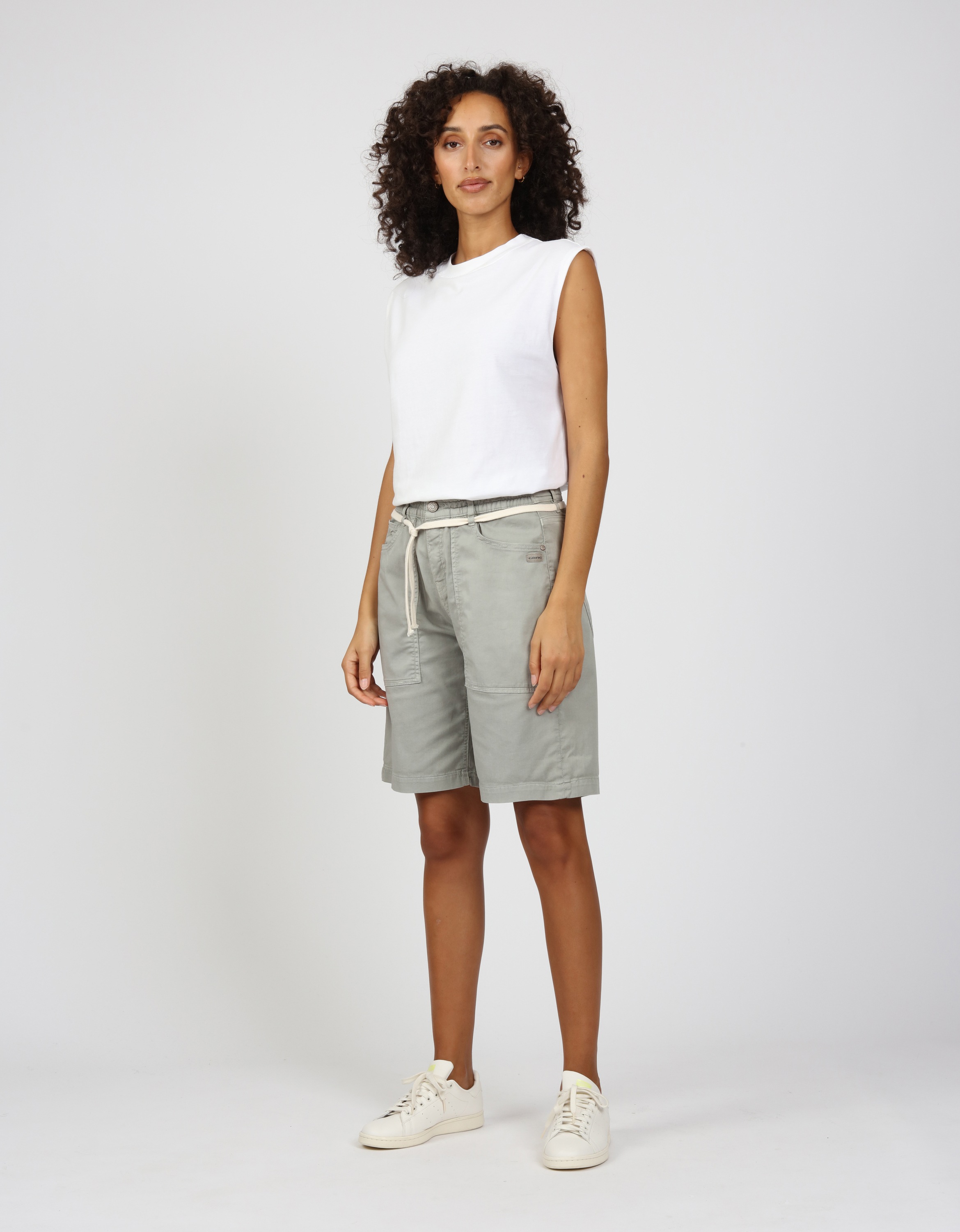 GANG Stoffhose "GANG Hosen Shorts 94NICA WORKER SHORTS" günstig online kaufen