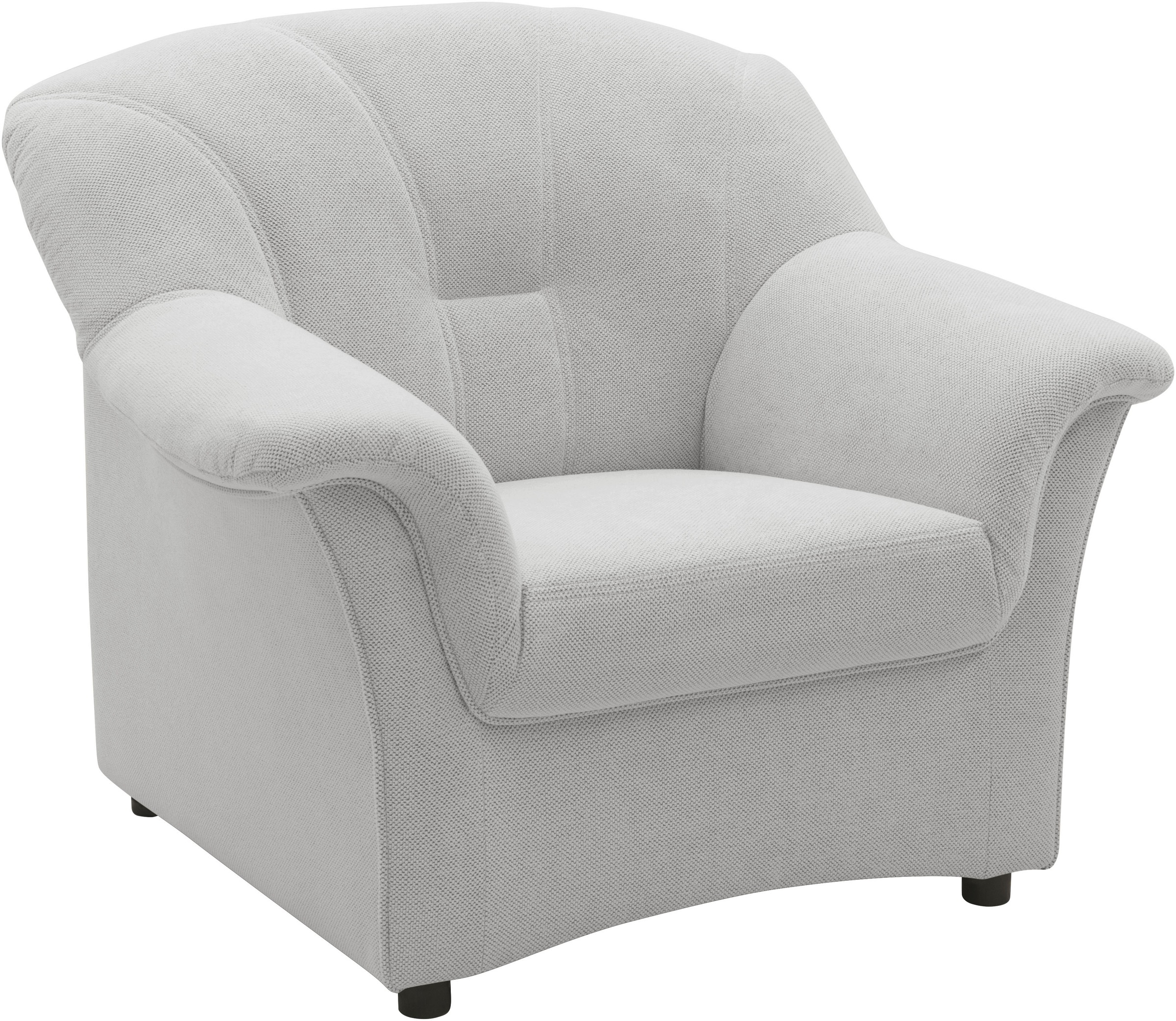 DOMO collection Sessel »Flores«, wahlweise mit Federkern (nicht bei Microfaser PRIMABELLE®-Struktur)