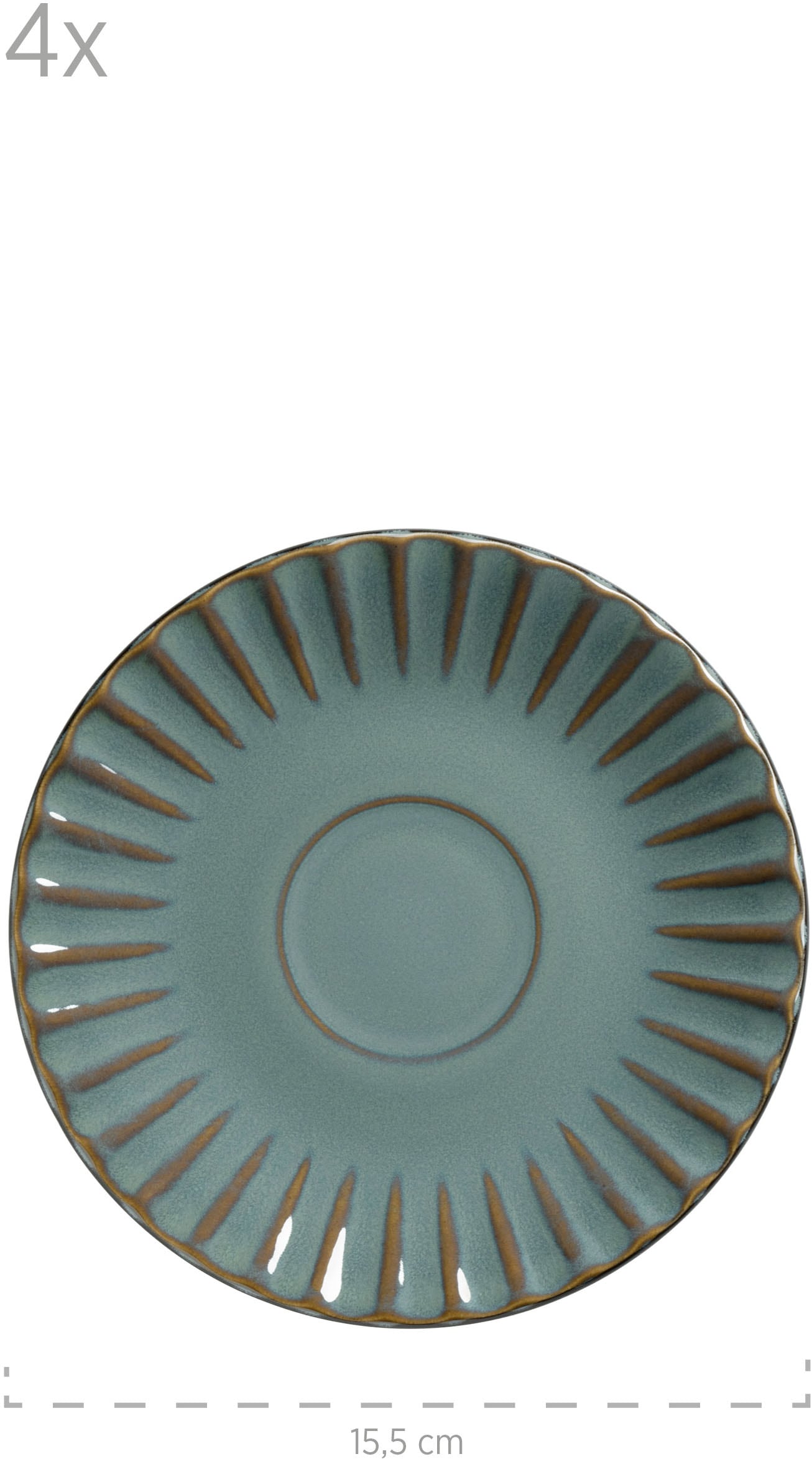 MÄSER Frühstücks-Geschirrset »CONFINO, Frühstücksset, Steinzeug«