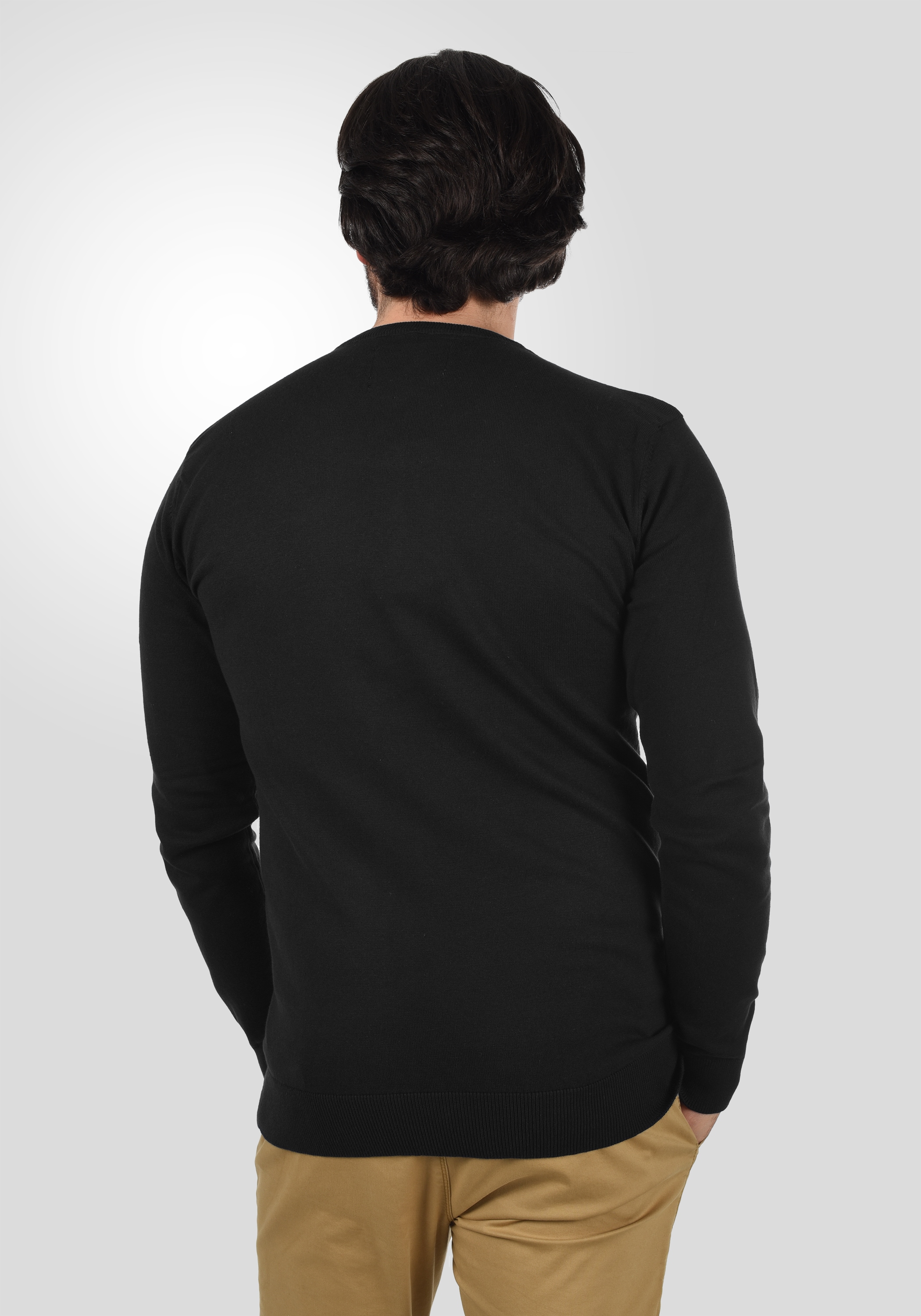 Indicode Strickfleece-Pullover »Strickpullover IDErnesto«