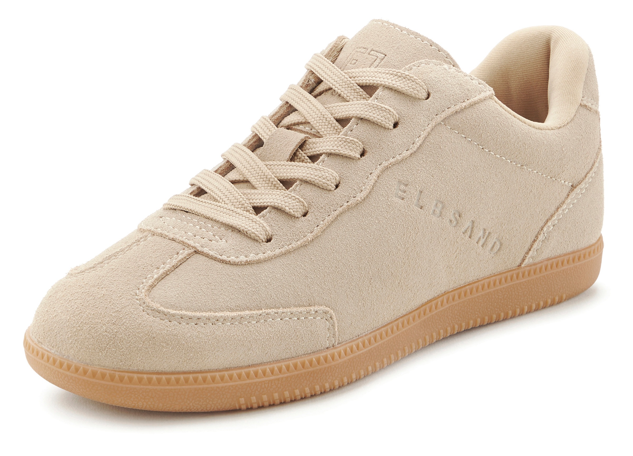 Elbsand Sneaker "Freizeitschuh, Ledersneaker, Schnürschuh" Retro Sneaker, L günstig online kaufen