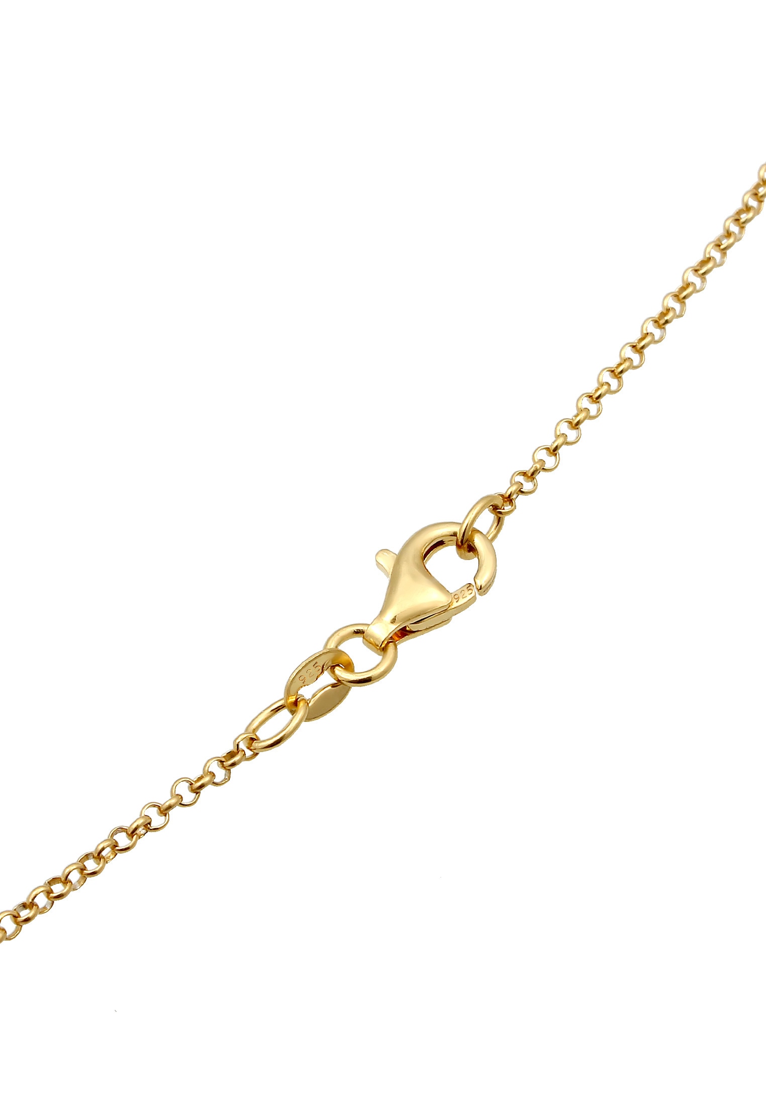 Elli Collierkettchen »Solitär Kristalle Elegant 925 Silber«