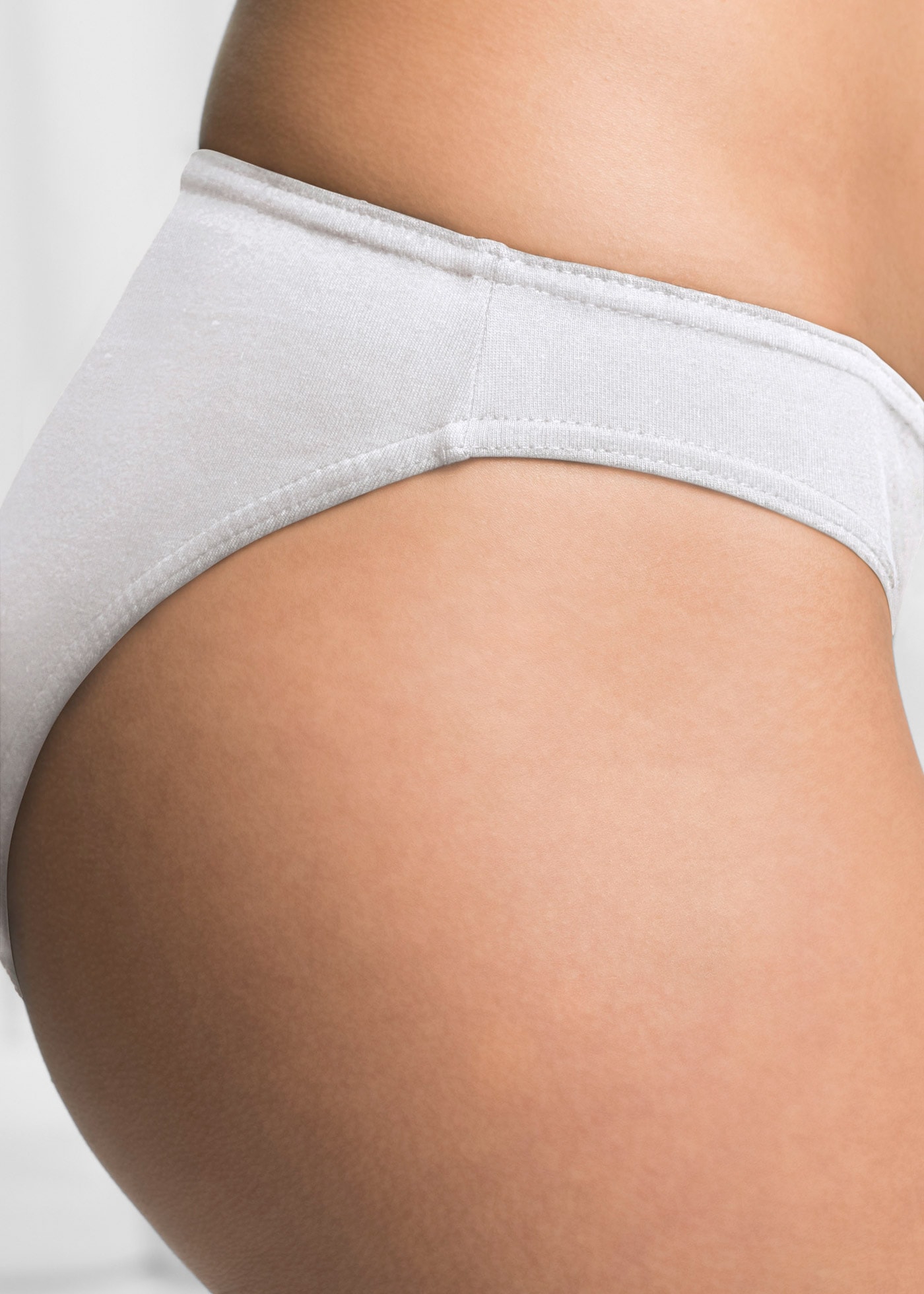 bonprix Slip »Slip (10er Pack)« Packung, 10 Stk. bequeme Passform, aus Baumwolle, verschiedene Farben, im 10er Pack