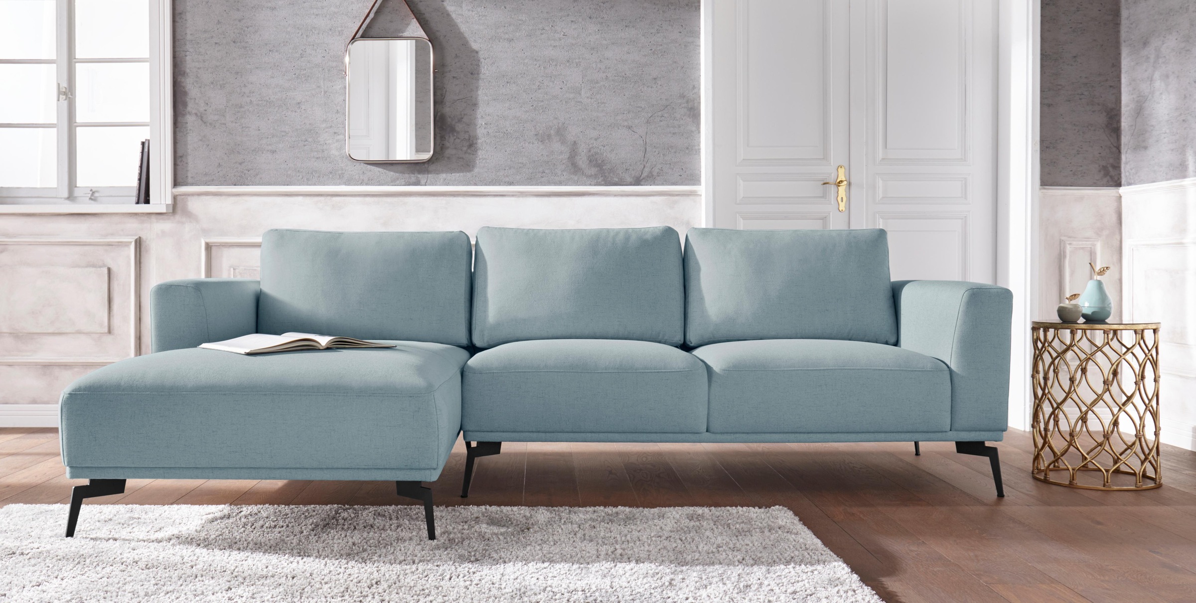 Guido Maria Kretschmer Home&Living Ecksofa »Nantes«, in wunderschönem Design,... kaufen