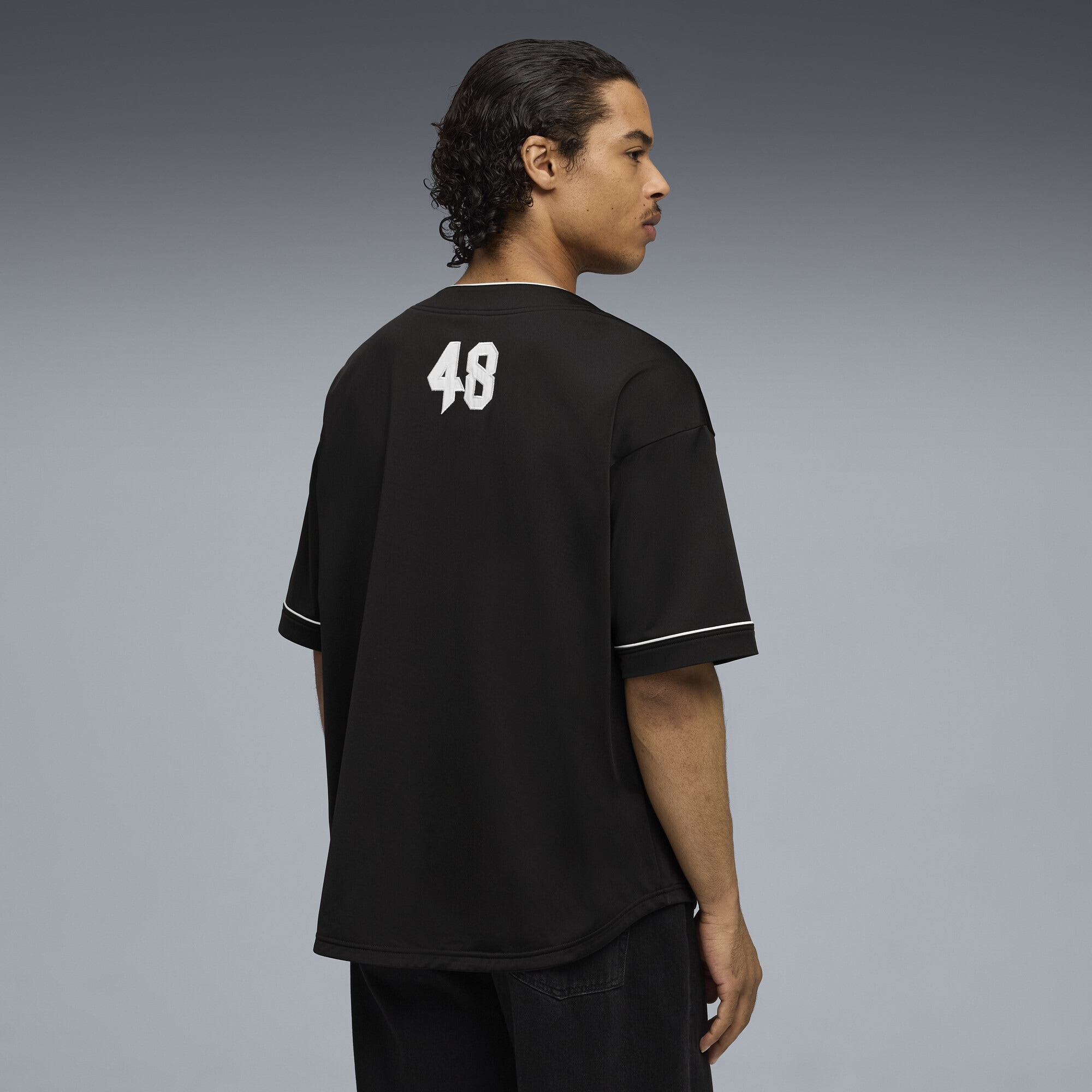 PUMA Trainingsshirt »Oversized Baseballtrikot Herren«