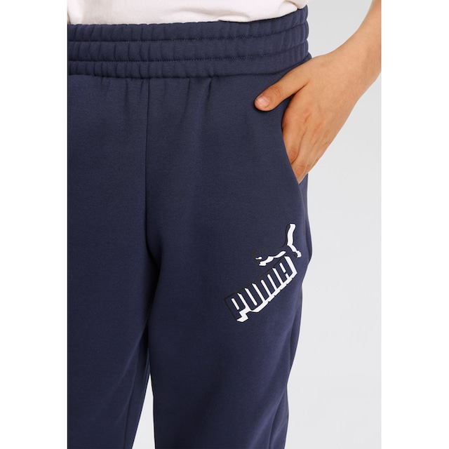 PUMA Jogginghose »ESS+ Logo Sweatpants FL B« günstig kaufen | BAUR