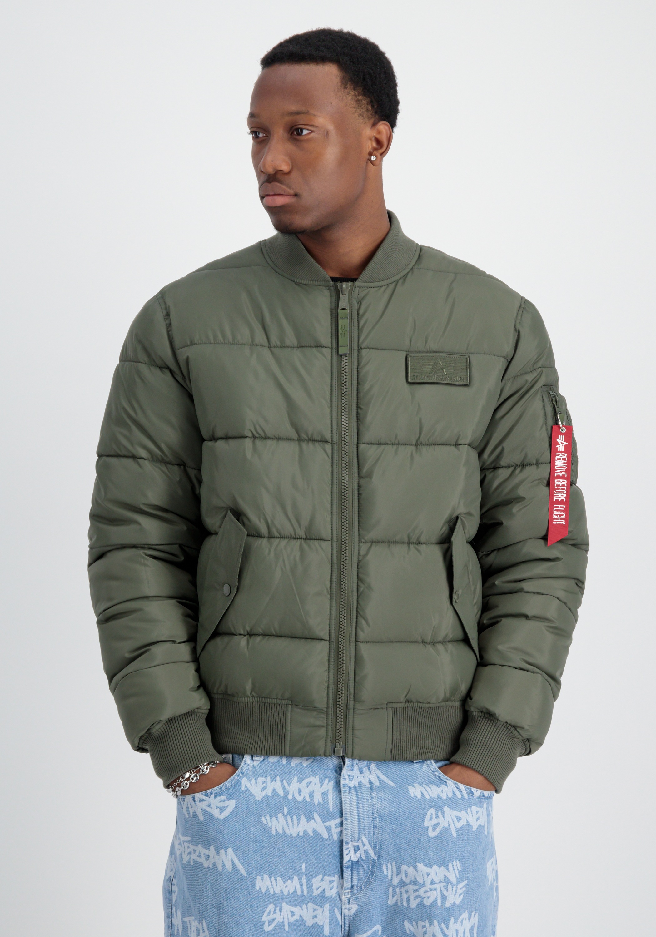 Alpha Industries Bomberjacke "MA-1 Puffer Bomber" günstig online kaufen