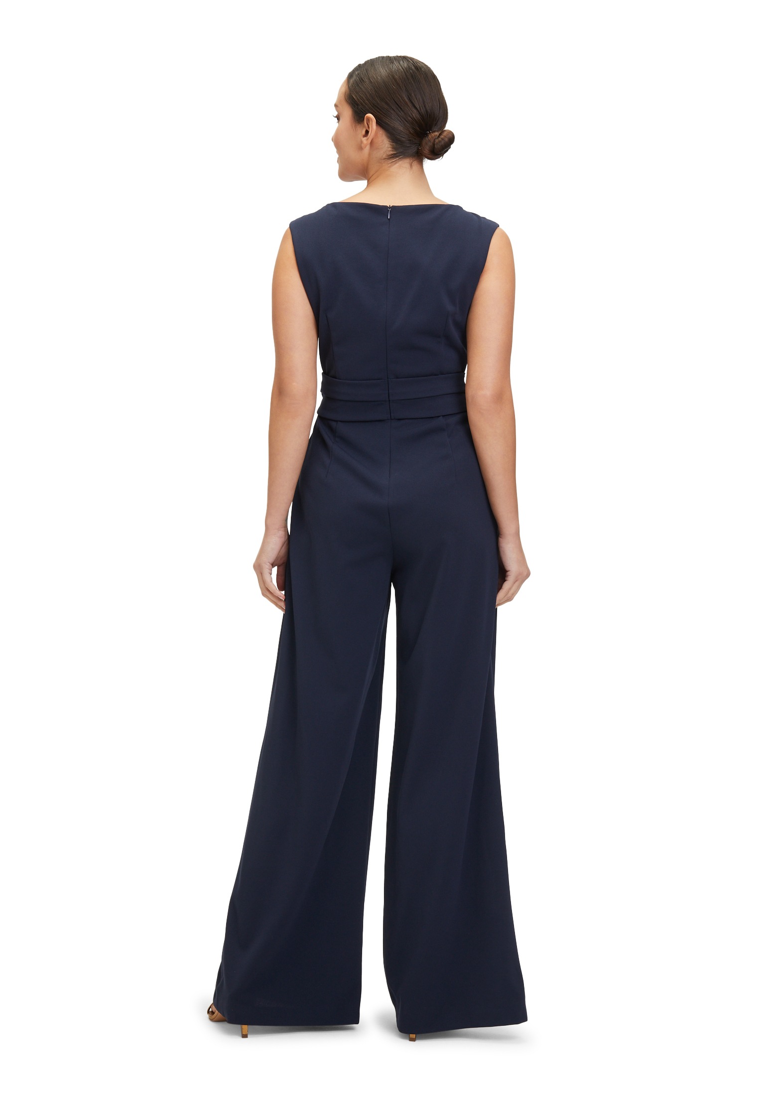 Vera Mont Overall »Vera Mont Jumpsuit mit weitem Bein«, (1 tlg.), Bunddetail