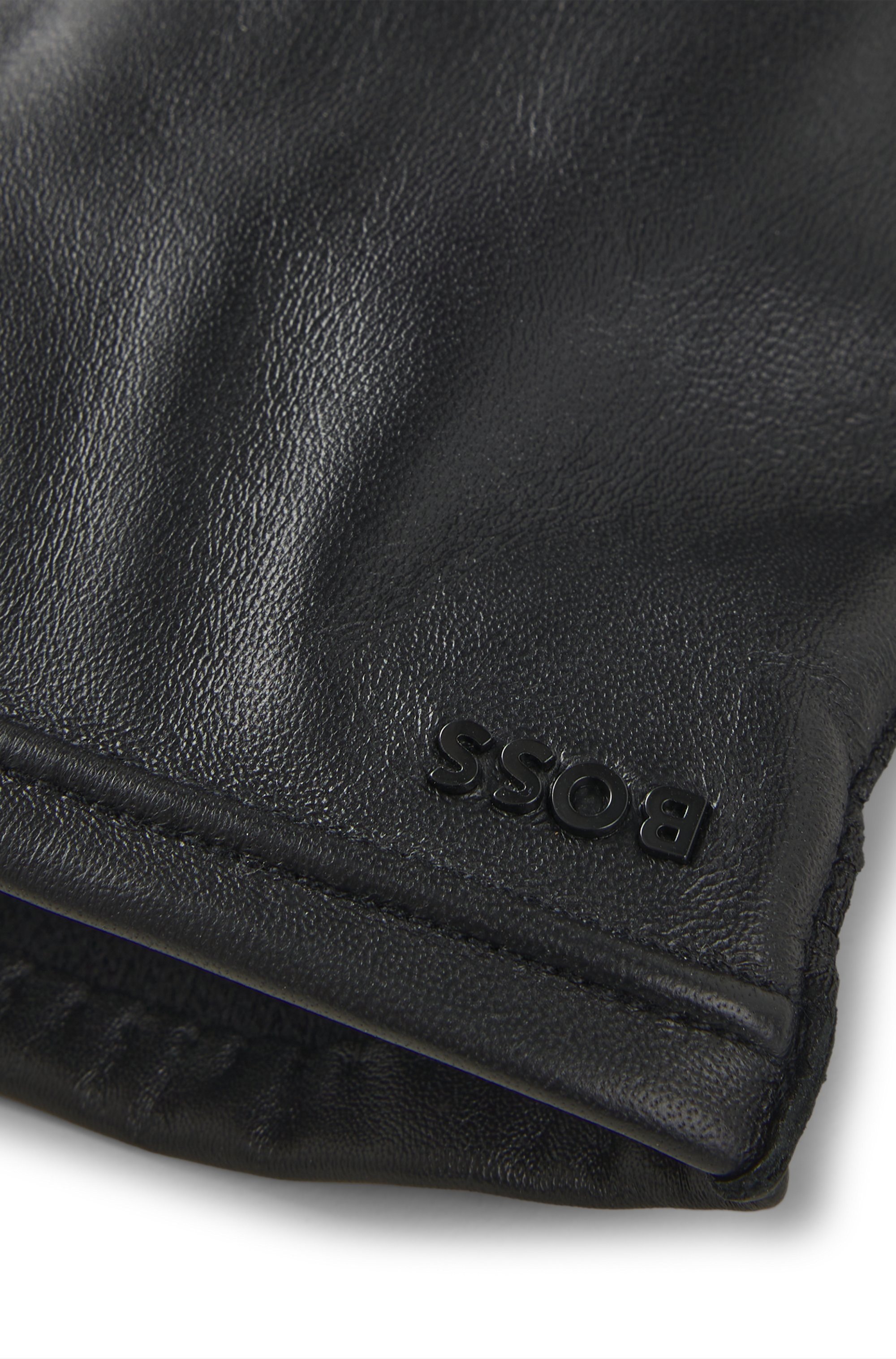 BOSS Lederhandschuhe »Kranton-ME« mit Touch Tech Fingertips